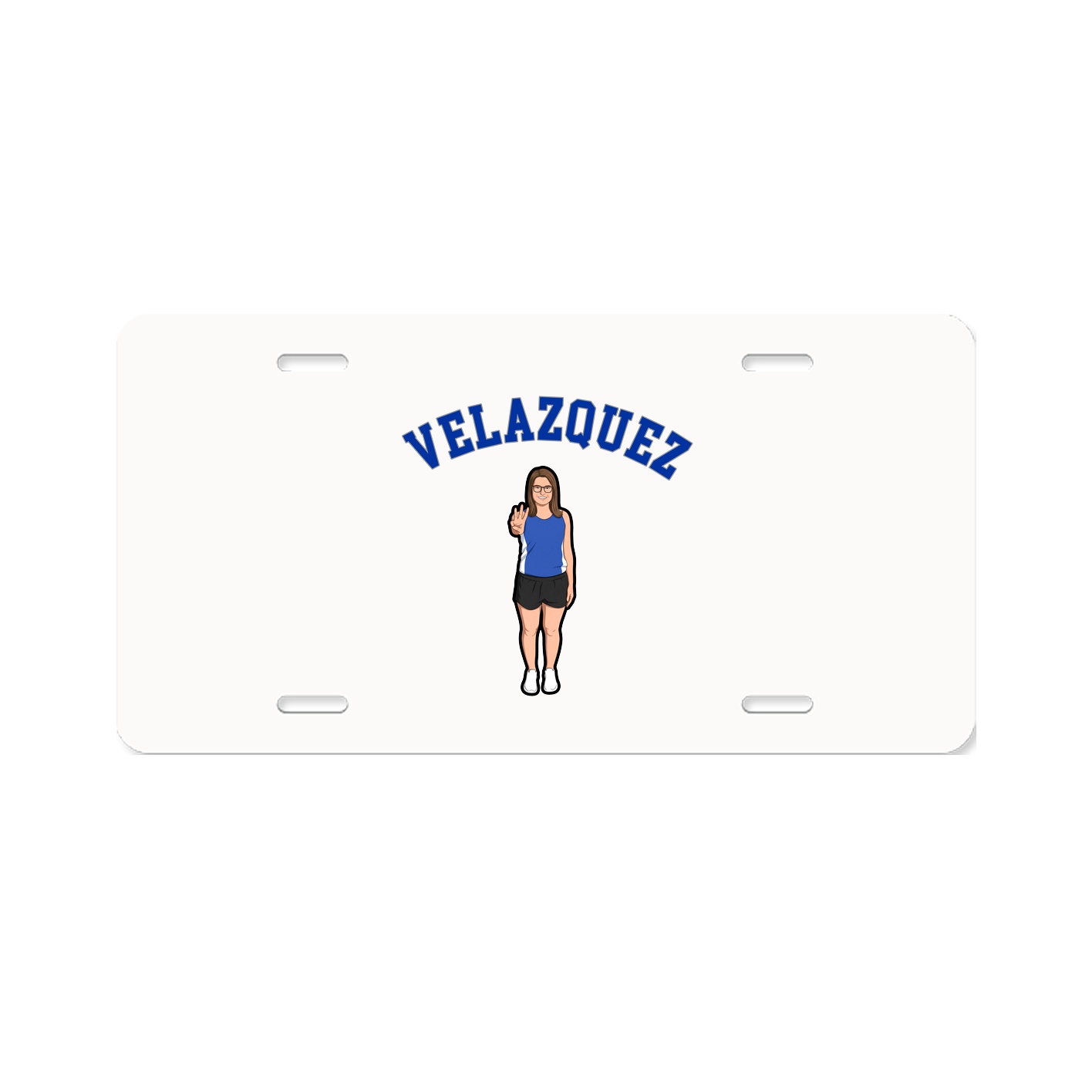License Plate — Shirsey Arch in Classic