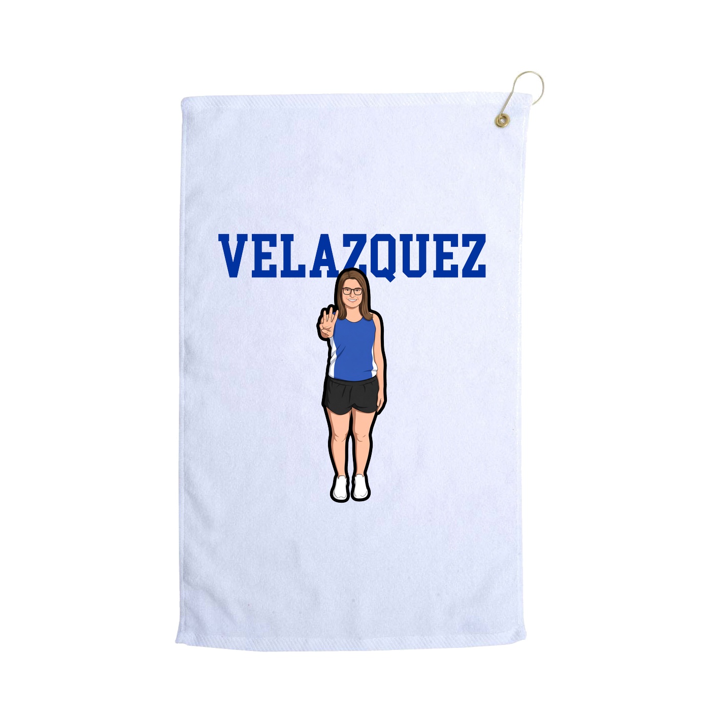 Golf Towel — Shirsey in White