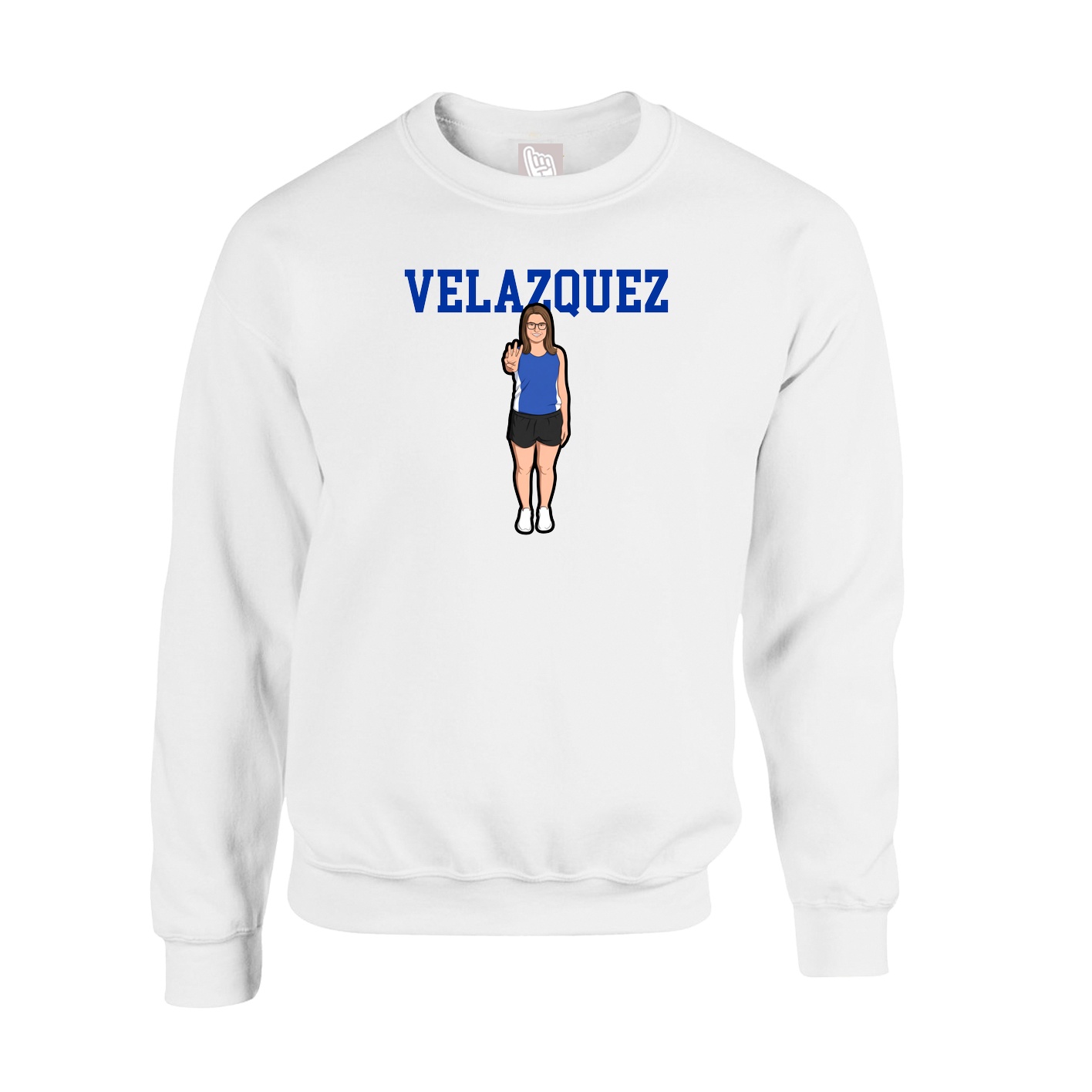 Fleece Crew — Shirsey in White