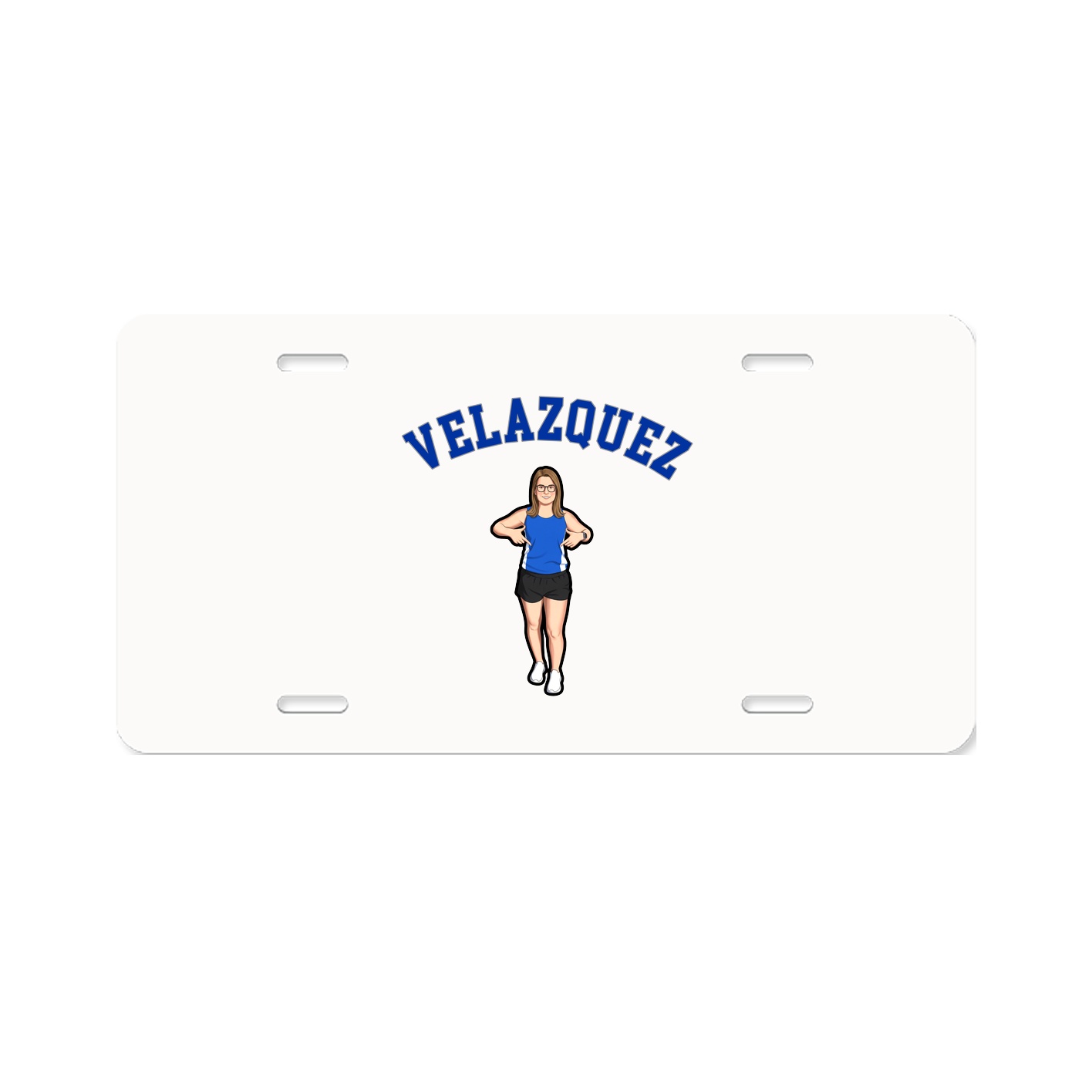 License Plate — Shirsey Arch in Classic