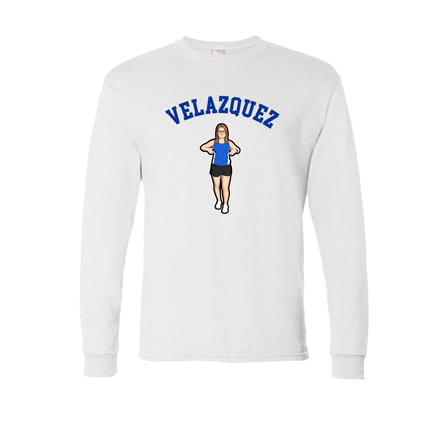 Long Sleeve Tee — Shirsey Arch in White