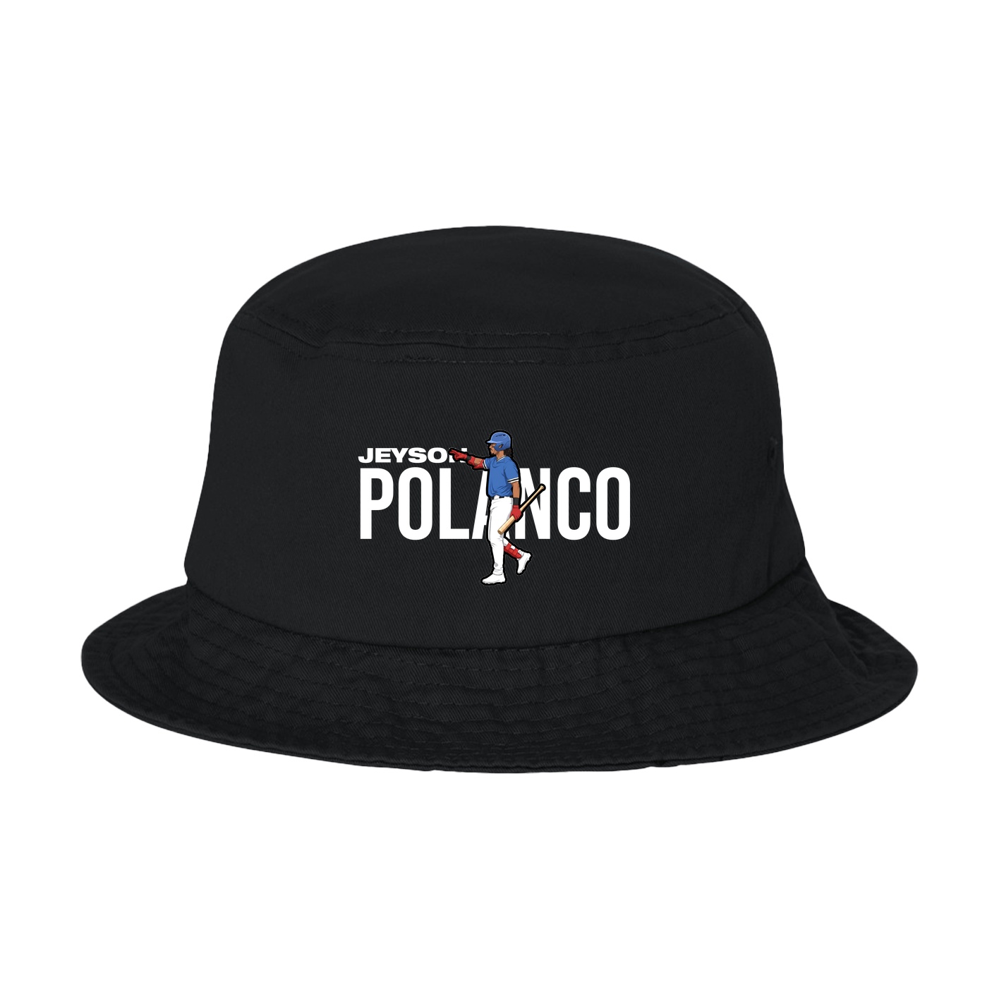 Bucket Cap — Player Name in Black