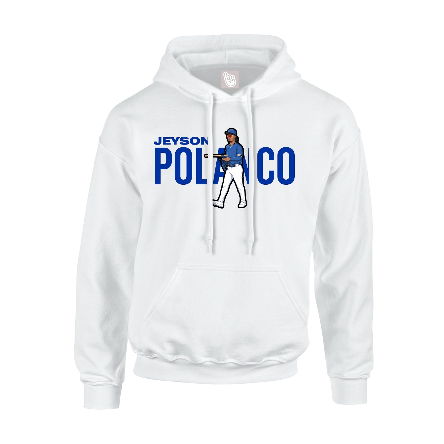 Hoodie — Player Name in White