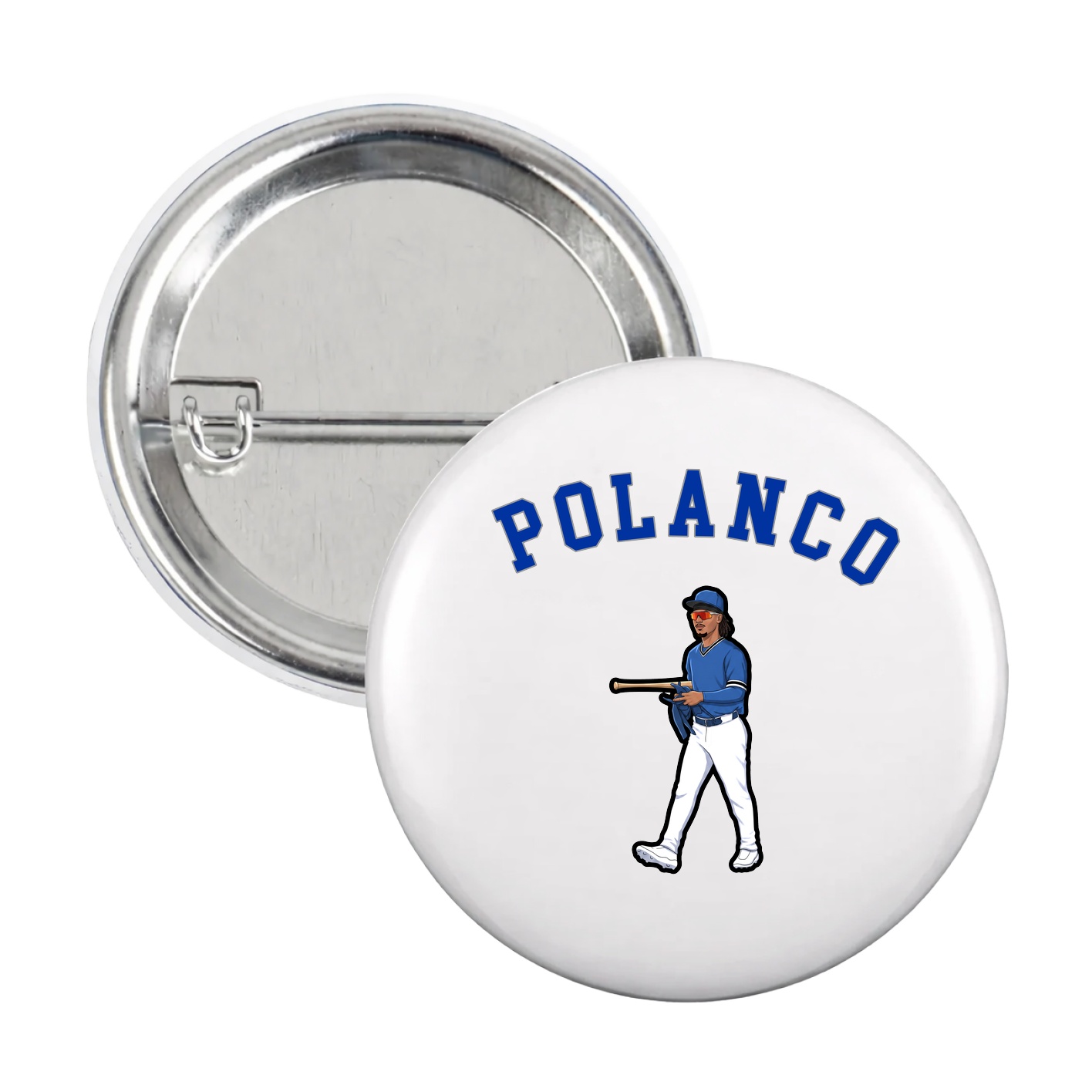 Game Day Button — Shirsey Arch in White