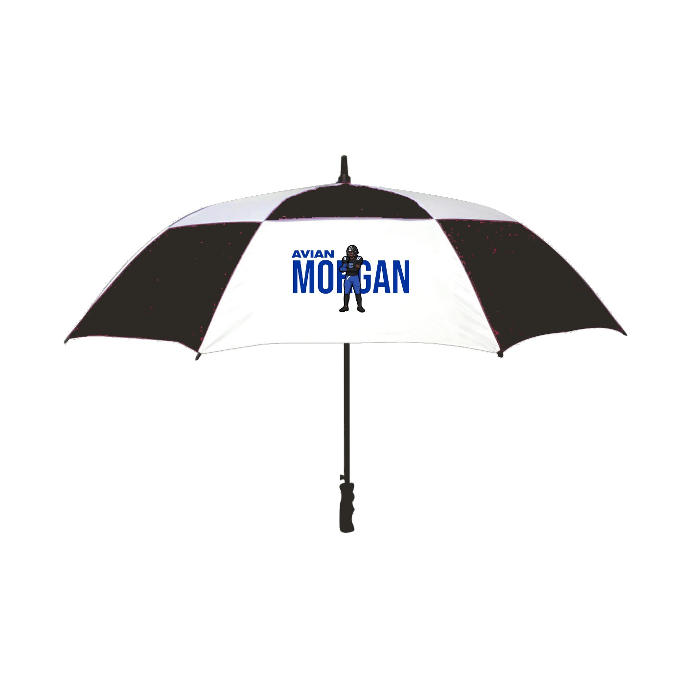 Golf Umbrella — Player Name in Black