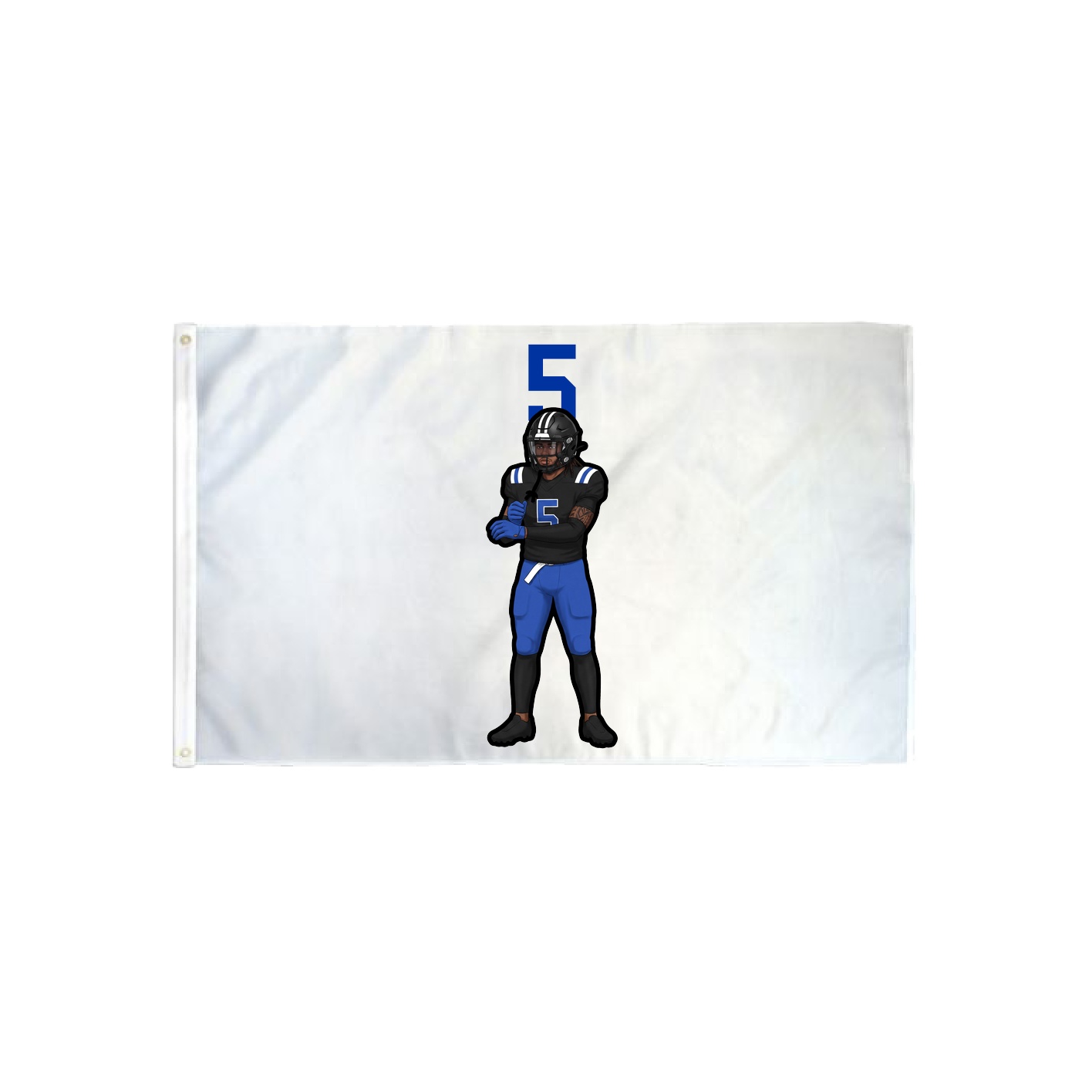3x5 Flag — Number Top in Classic