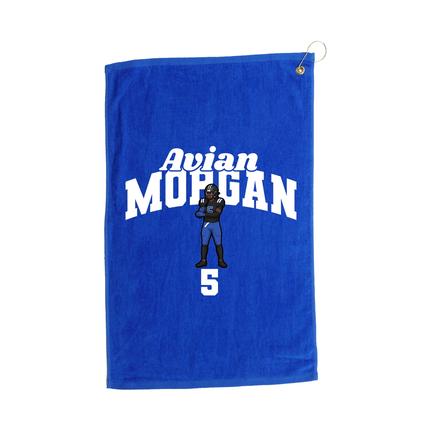 Golf Towel — Signature Arch in Royal