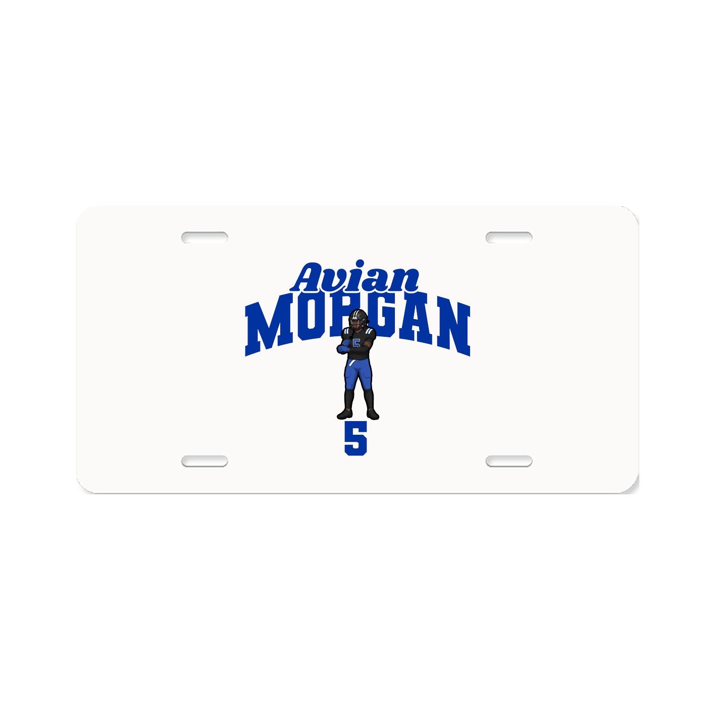 License Plate — Signature Arch in Classic