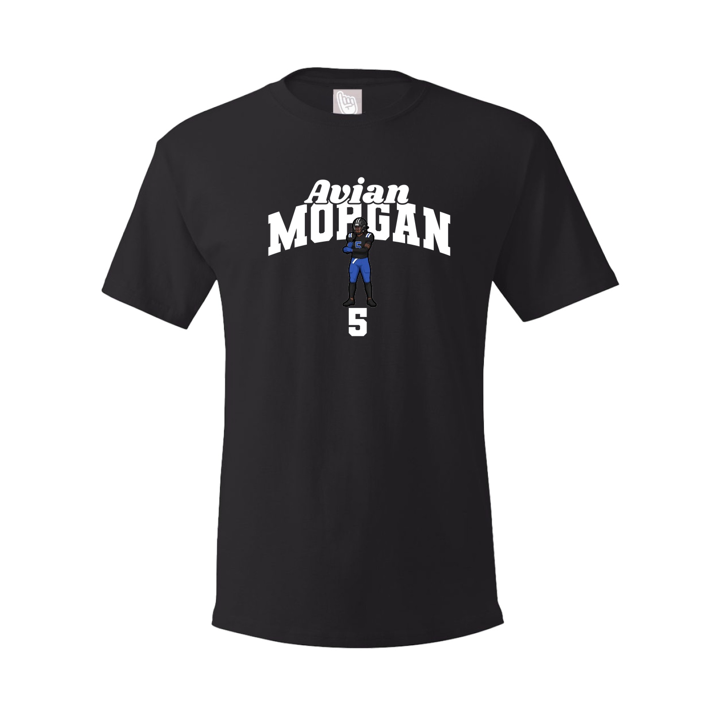 Tee — Signature Arch in Black