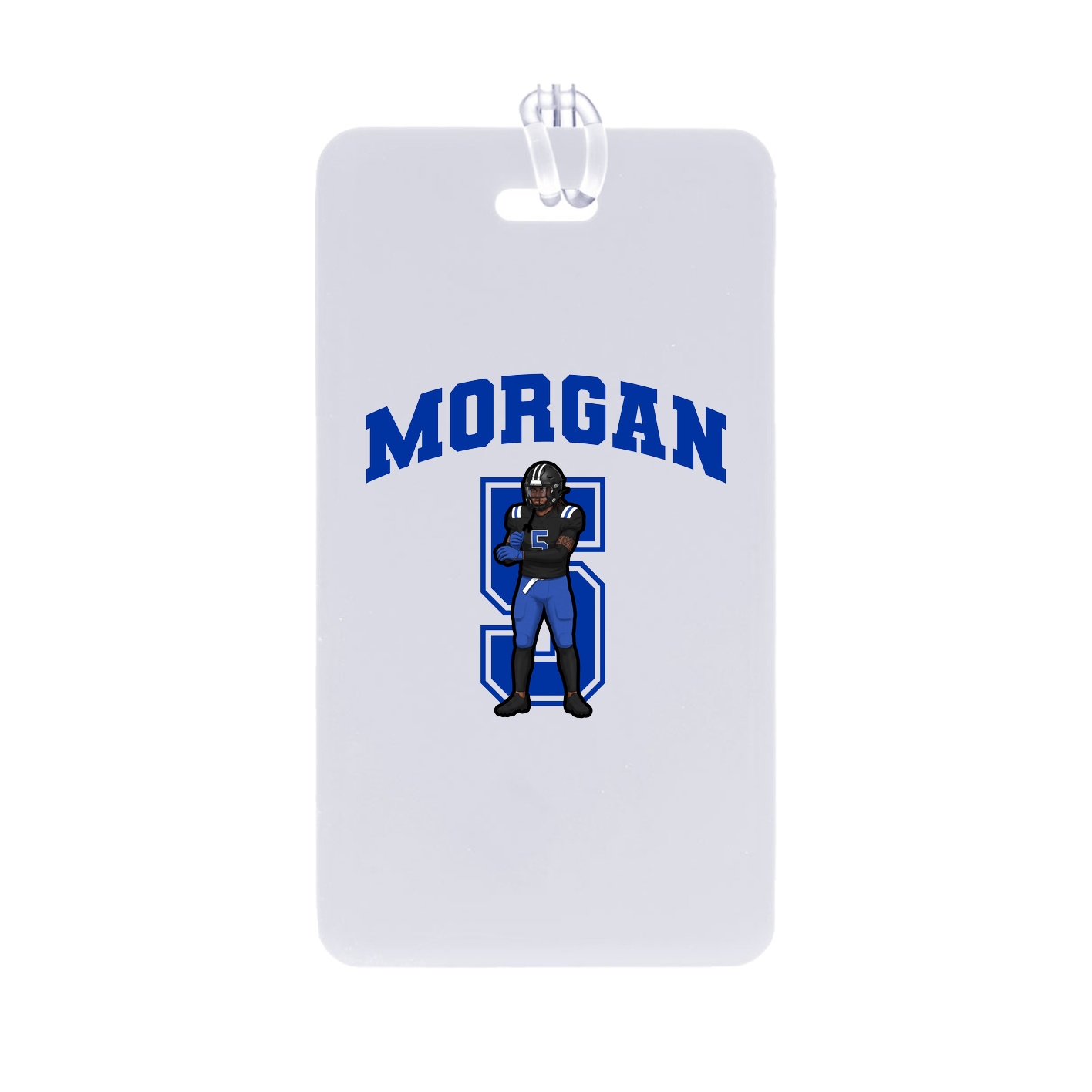 Bag Tag — Number in Classic