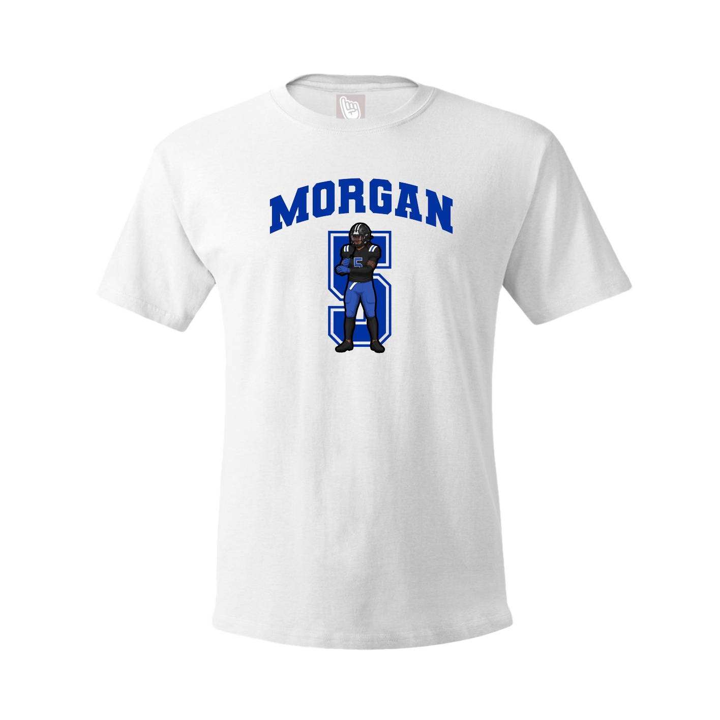 Tee — Number in White