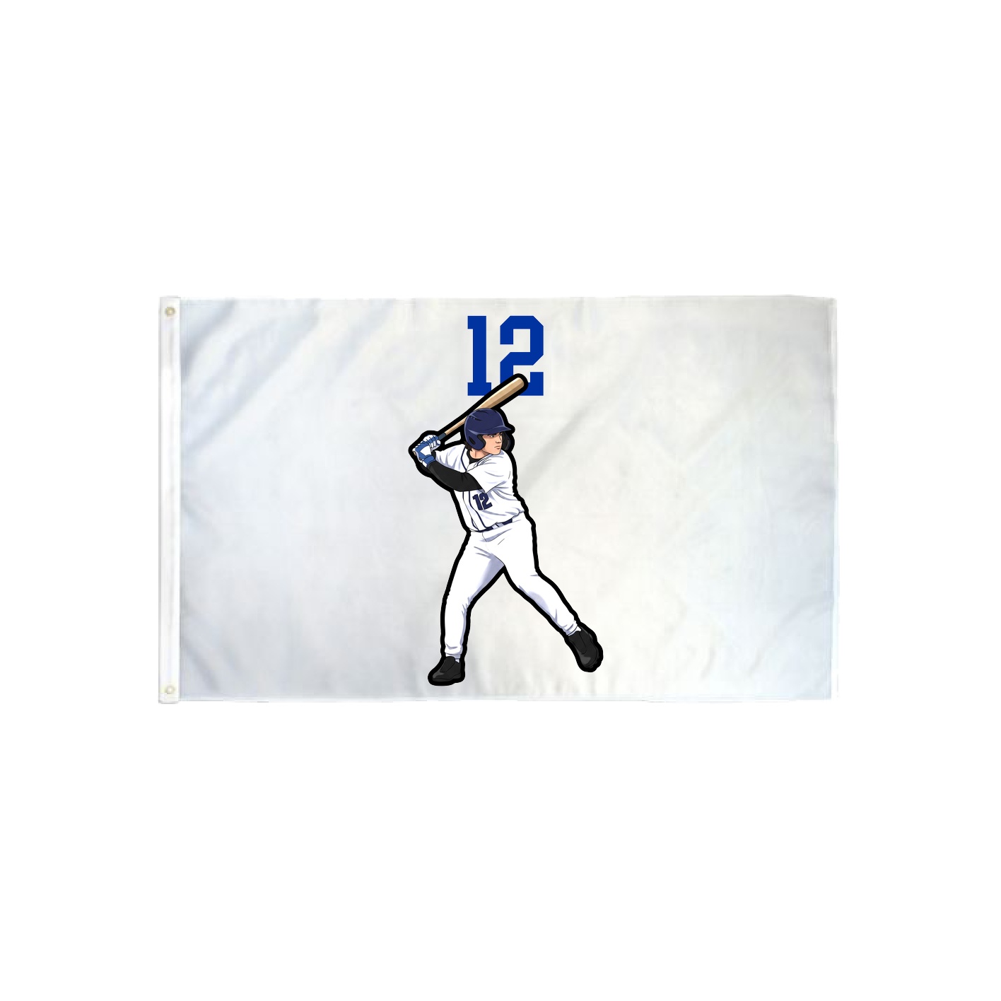 3x5 Flag — Number Top in Classic