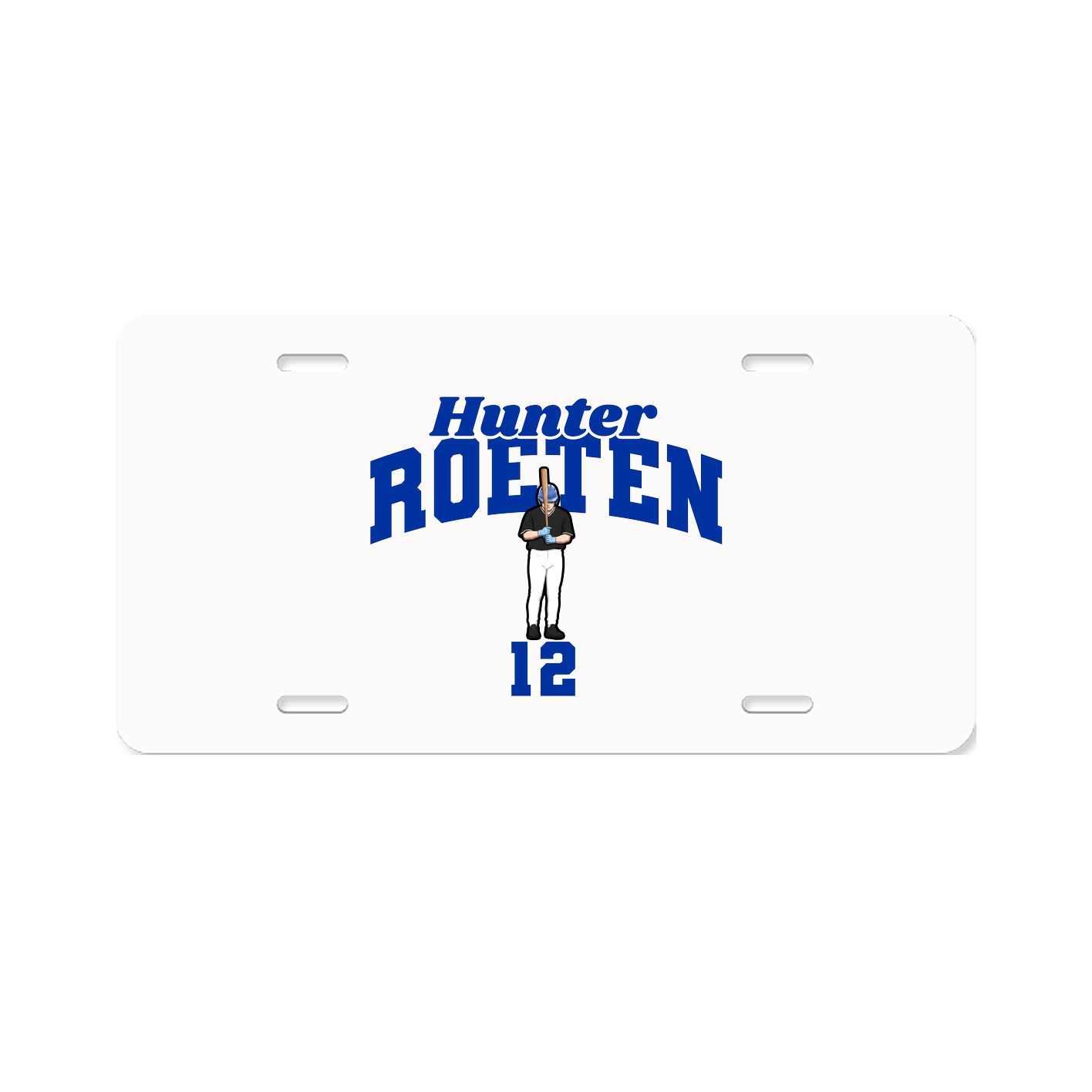 License Plate — Signature Arch in Classic