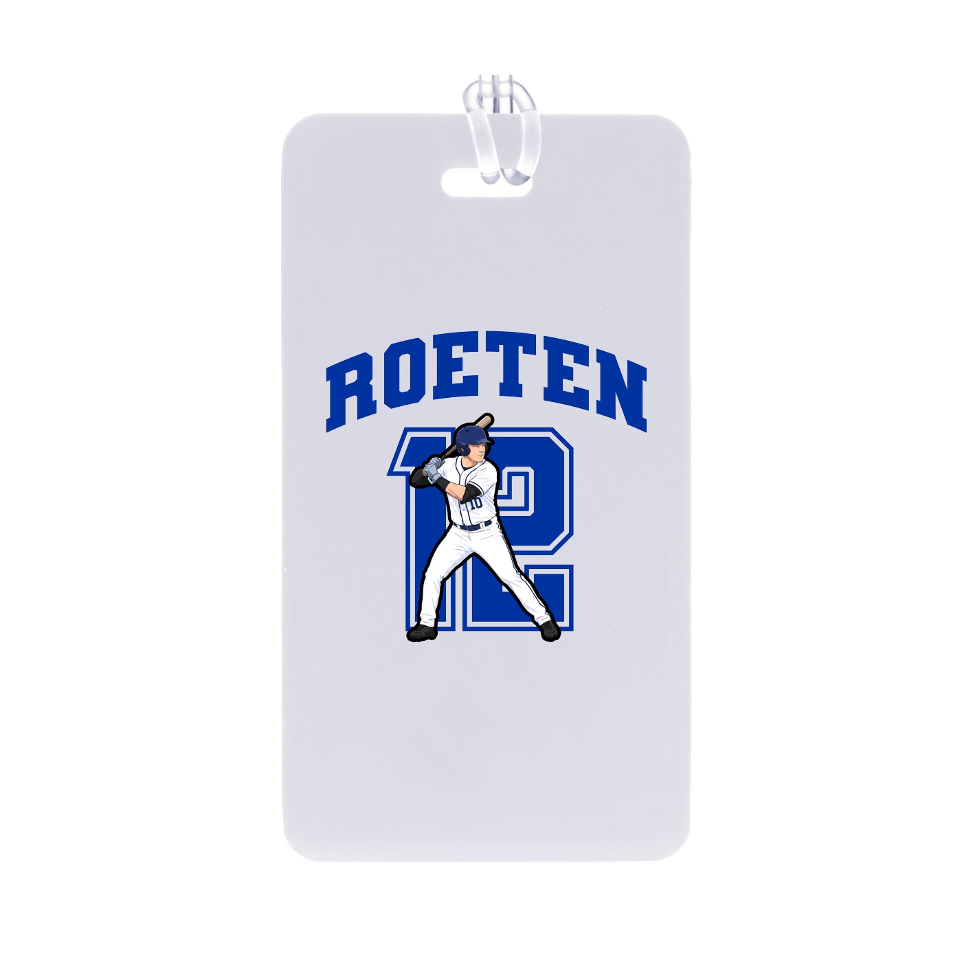 Bag Tag — Number in Classic