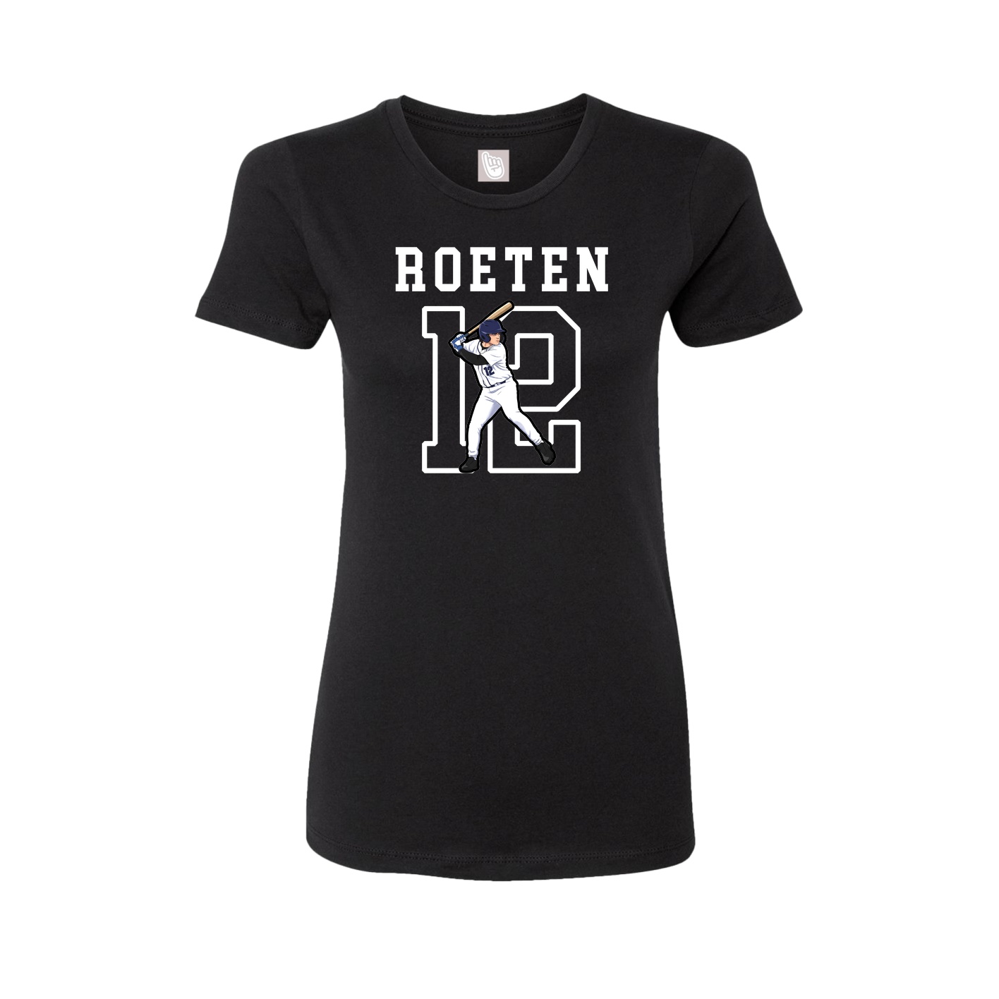 Fitted Women's Tee — Shirsey in Black