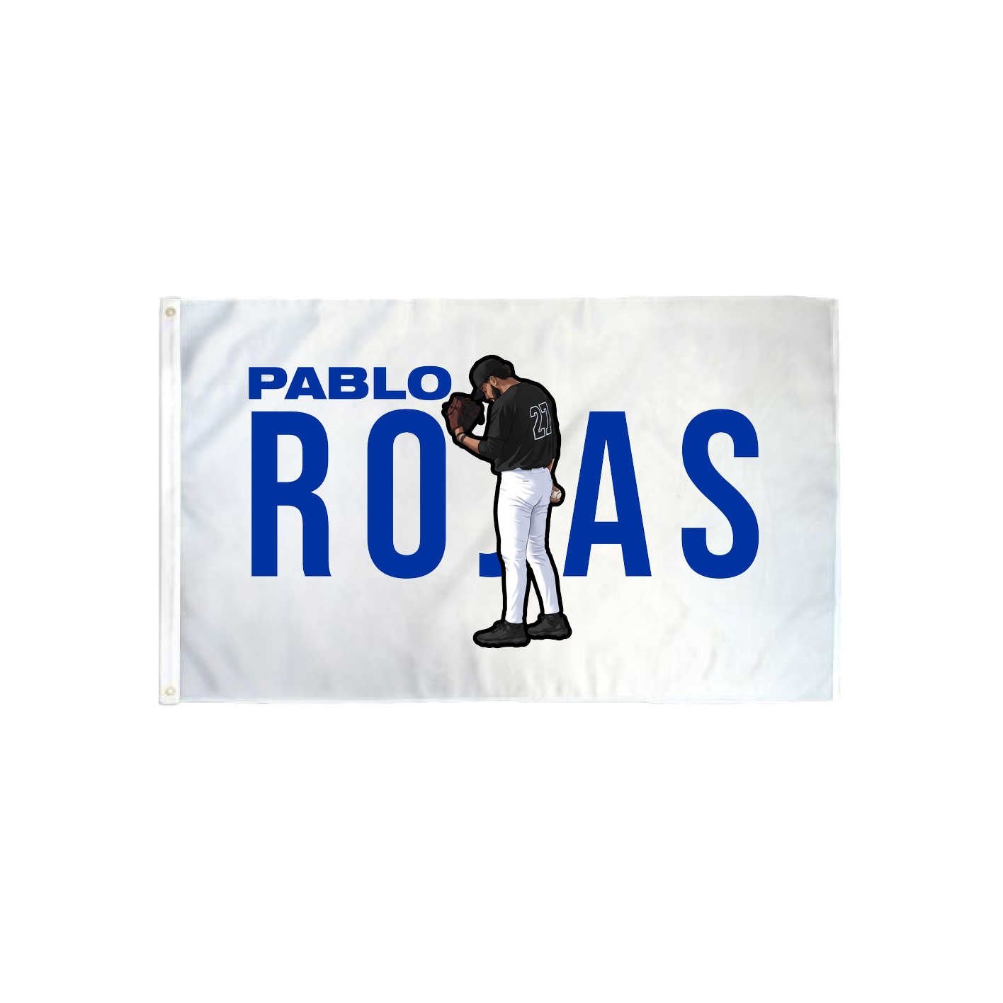 3x5 Flag — Player Name in Classic