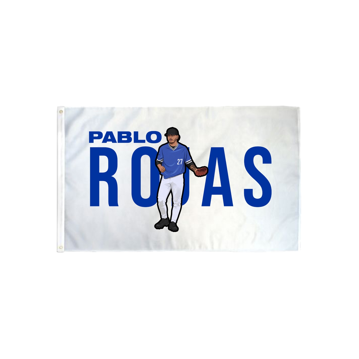 3x5 Flag — Player Name in Classic