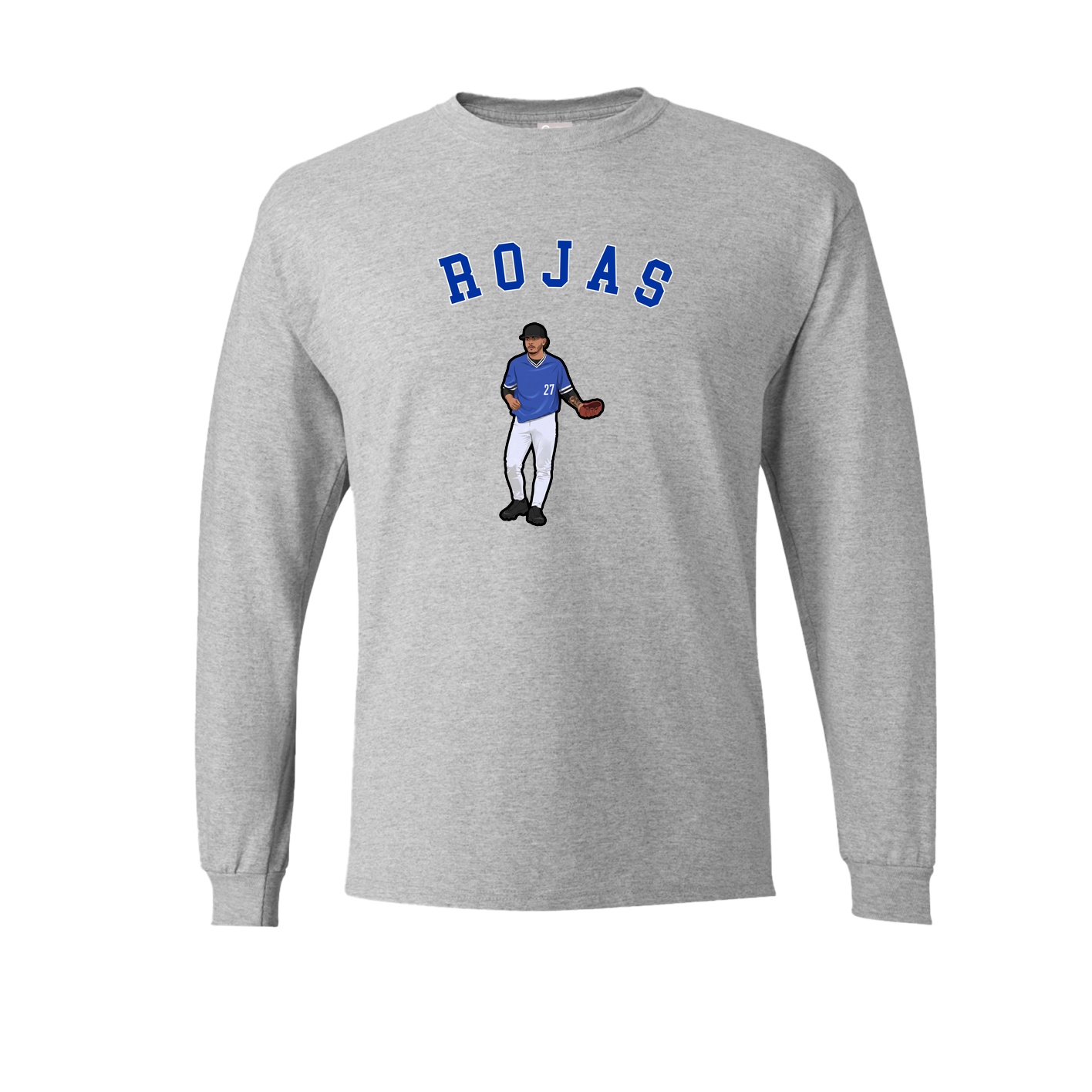 Long Sleeve Tee — Shirsey Arch in Grey
