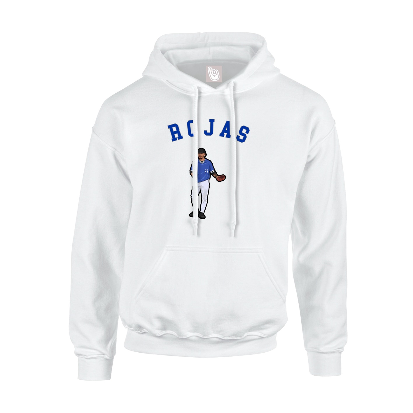 Hoodie — Shirsey Arch in White