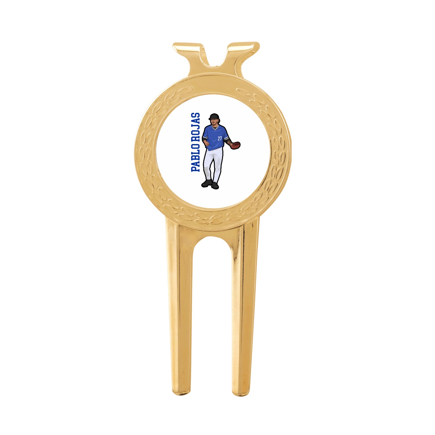 Divot Tool with Ball Marker — Name Vertical in Classic