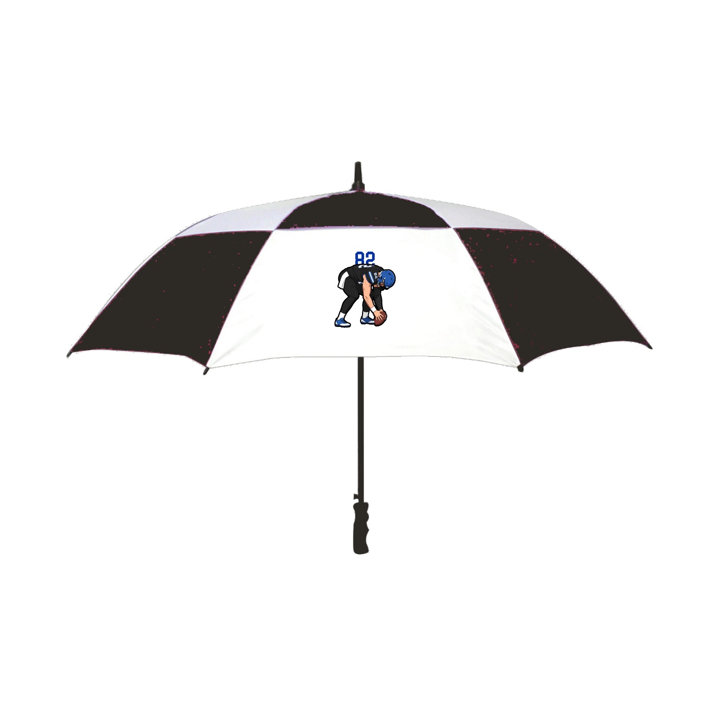 Golf Umbrella — Number Top in Black