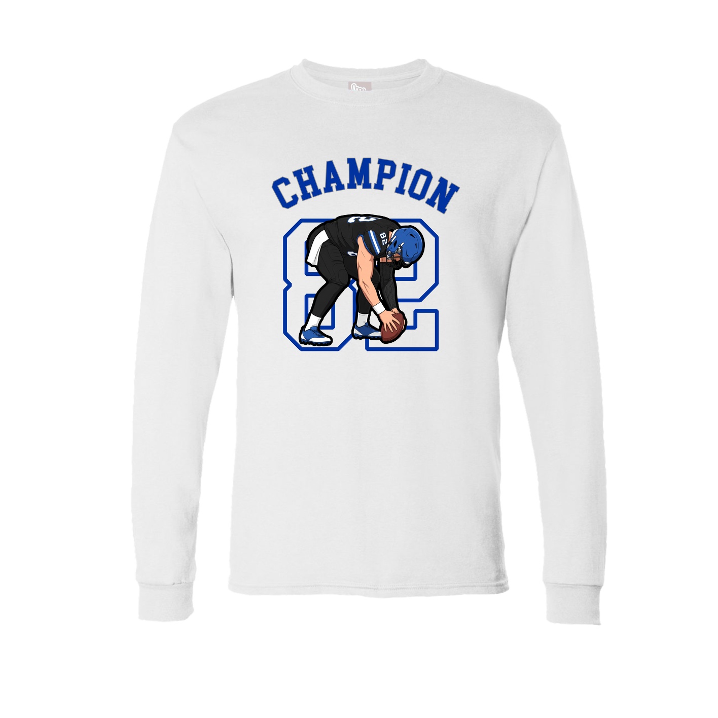 Long Sleeve Tee — Shirsey Arch in White