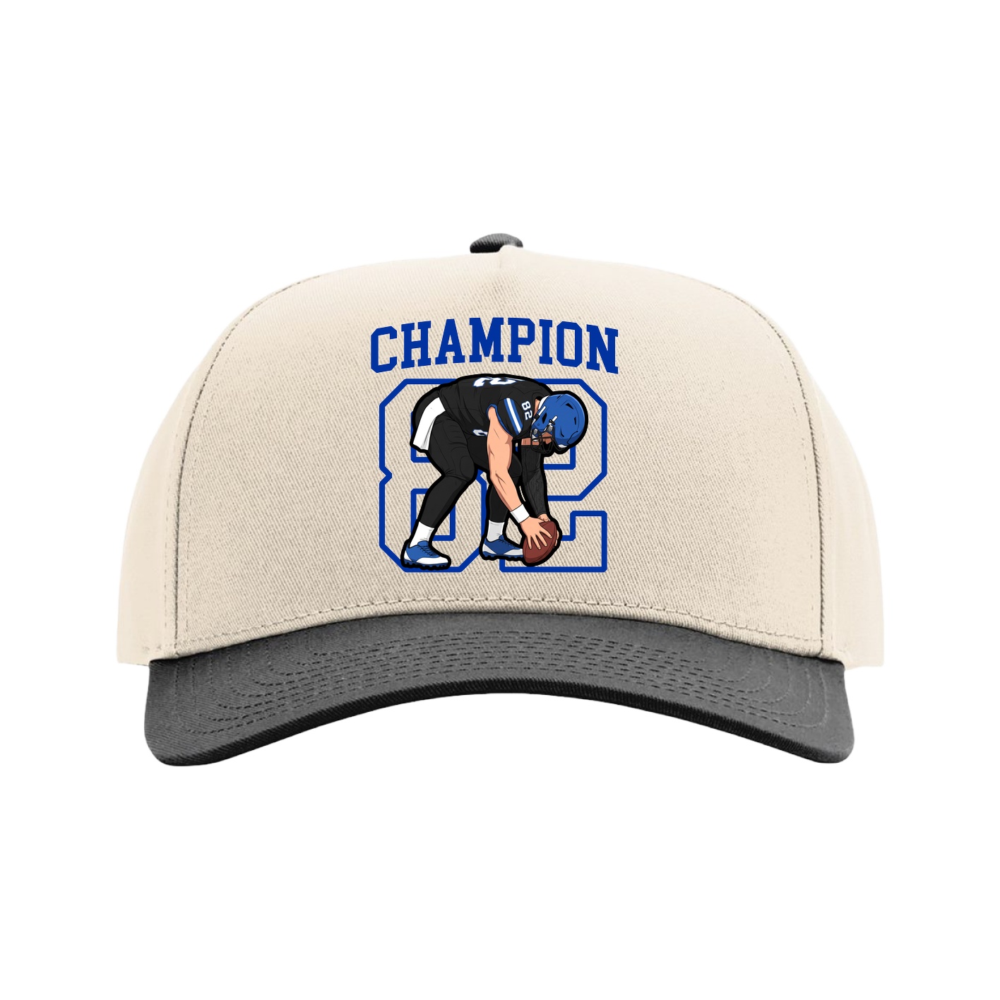 Full Fabric Five-Panel Champ Cap