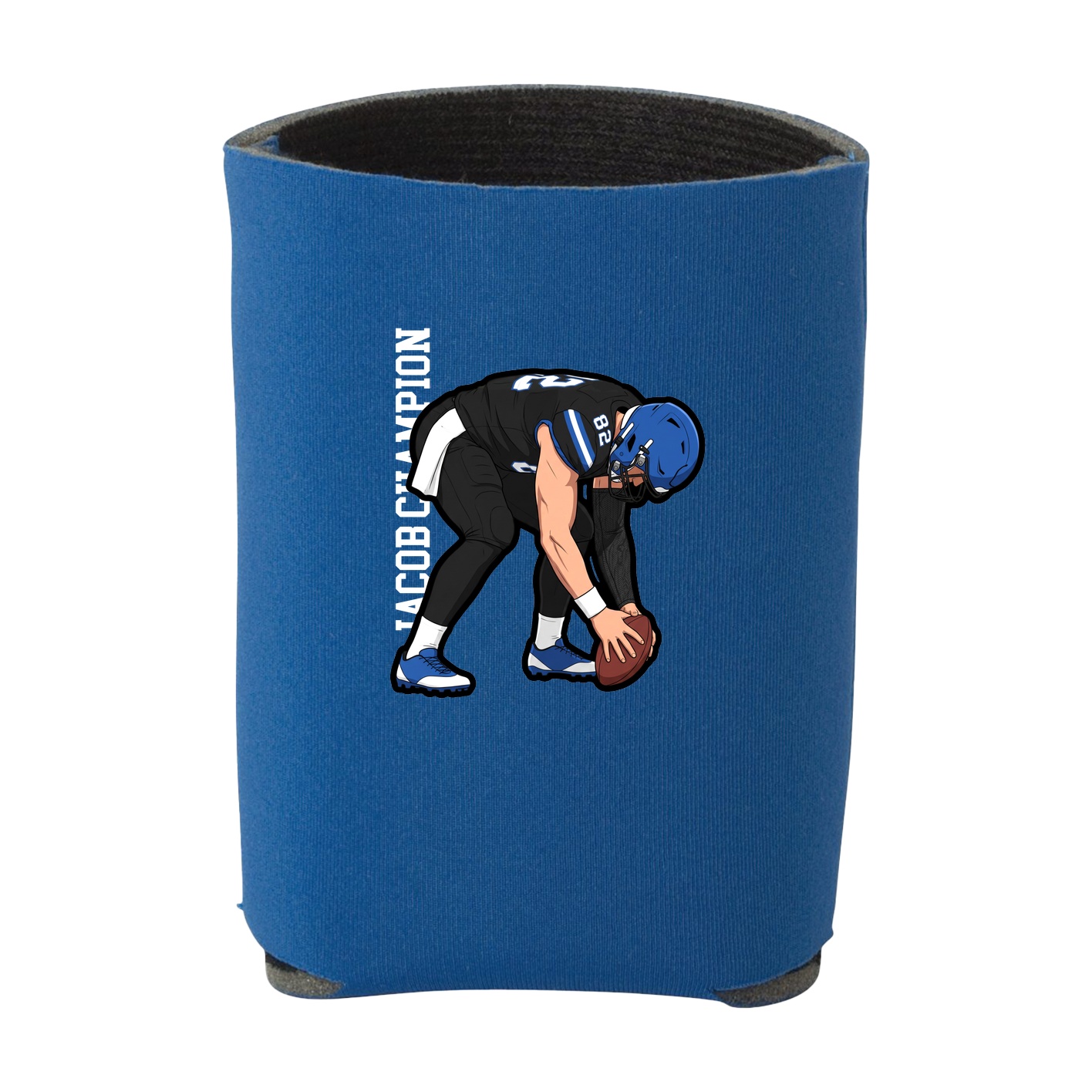 Can Holder — Name Vertical in Royal