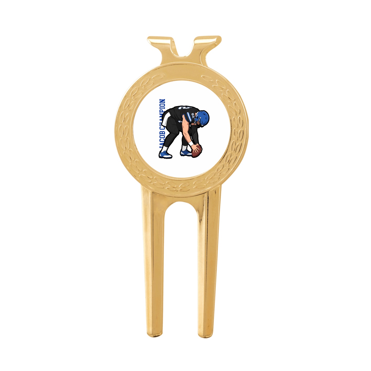 Divot Tool with Ball Marker — Name Vertical in Classic