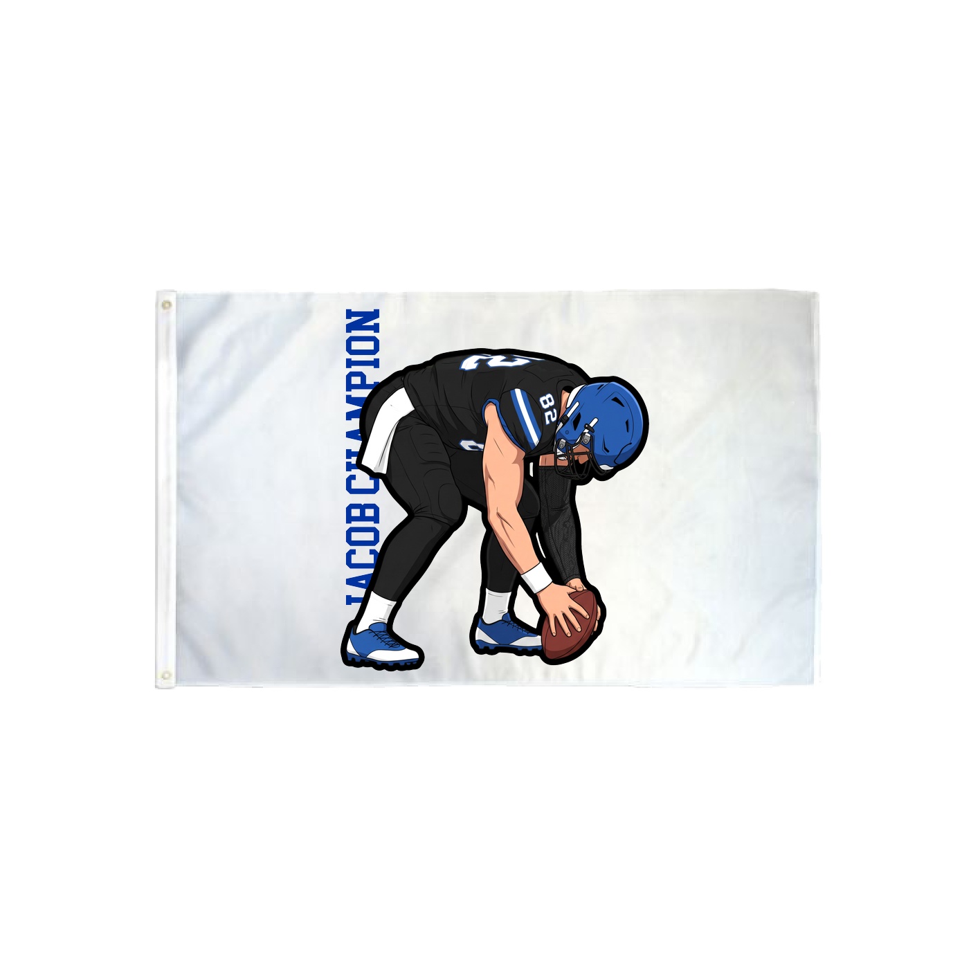 3x5 Flag — Name Vertical in Classic