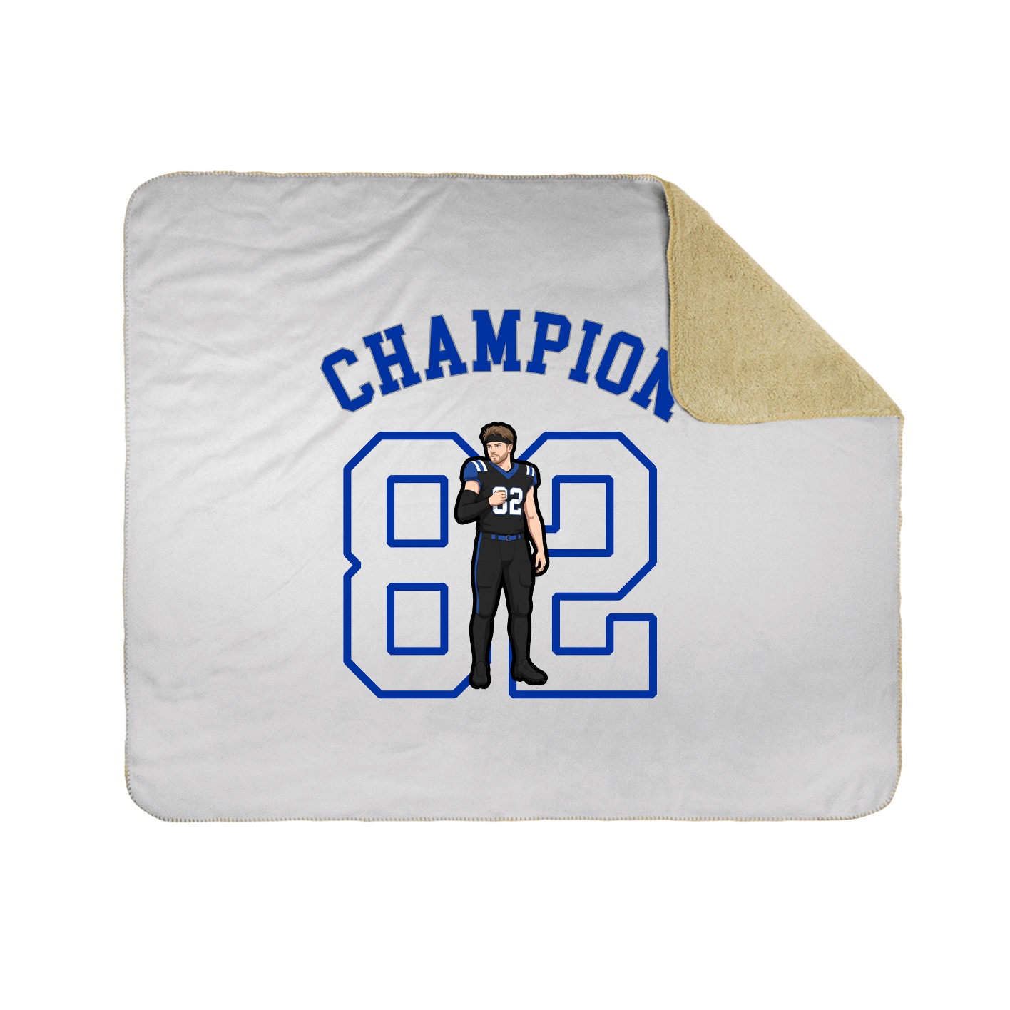 Throw Blanket — Shirsey Arch in White