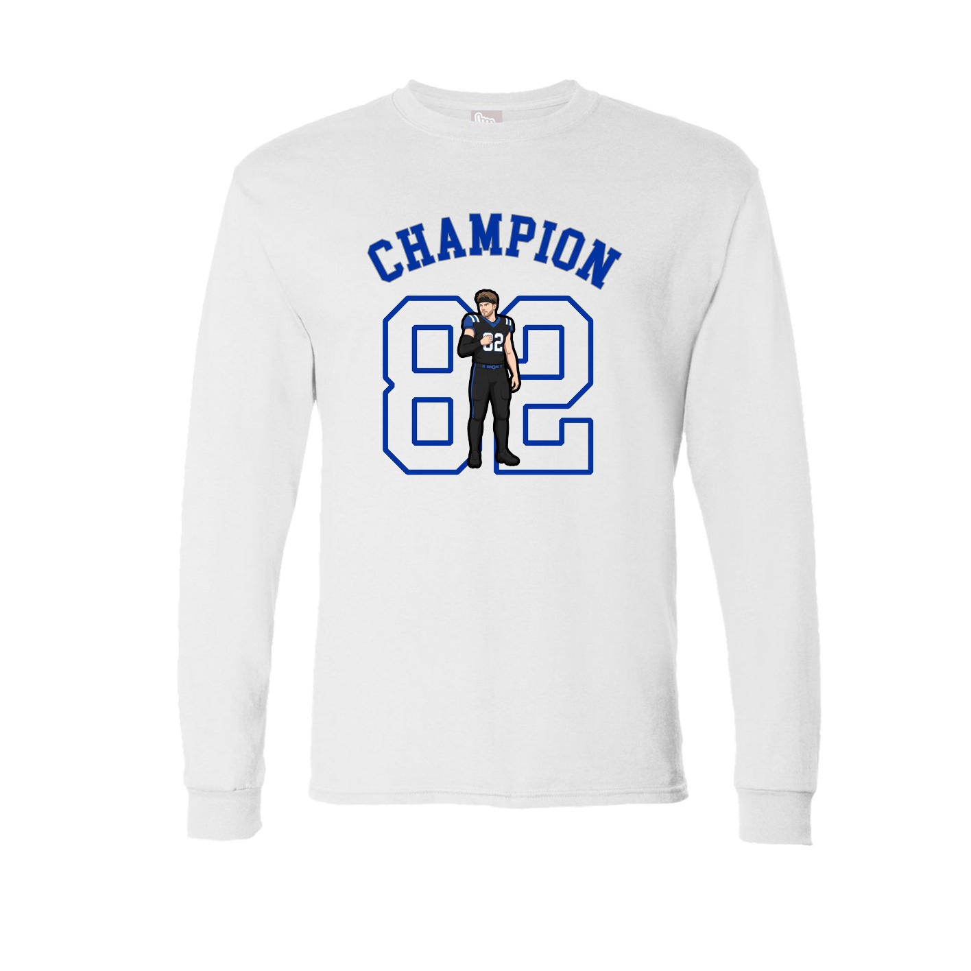 Long Sleeve Tee — Shirsey Arch in White