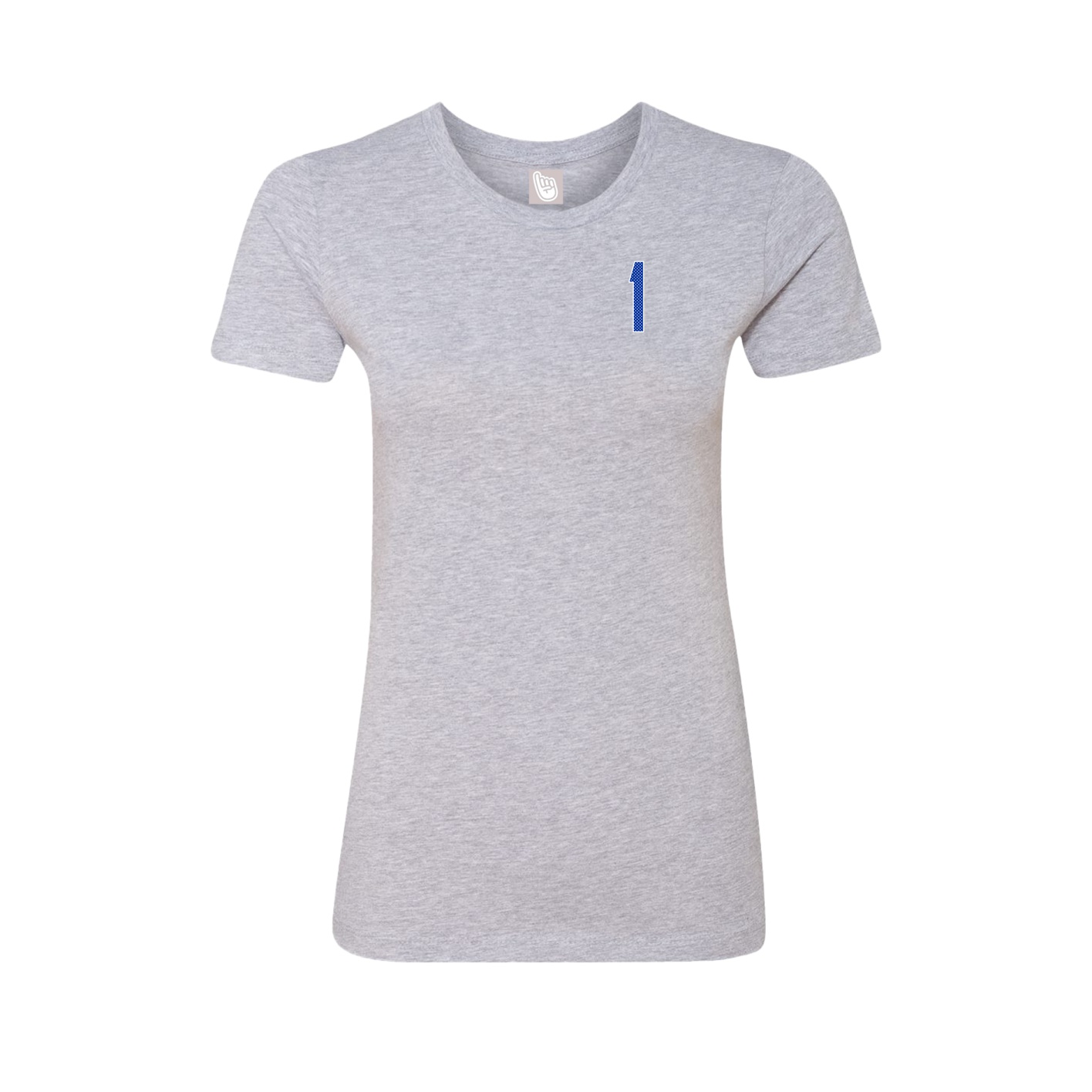 Womens Tee — Front Shirsy in Grey