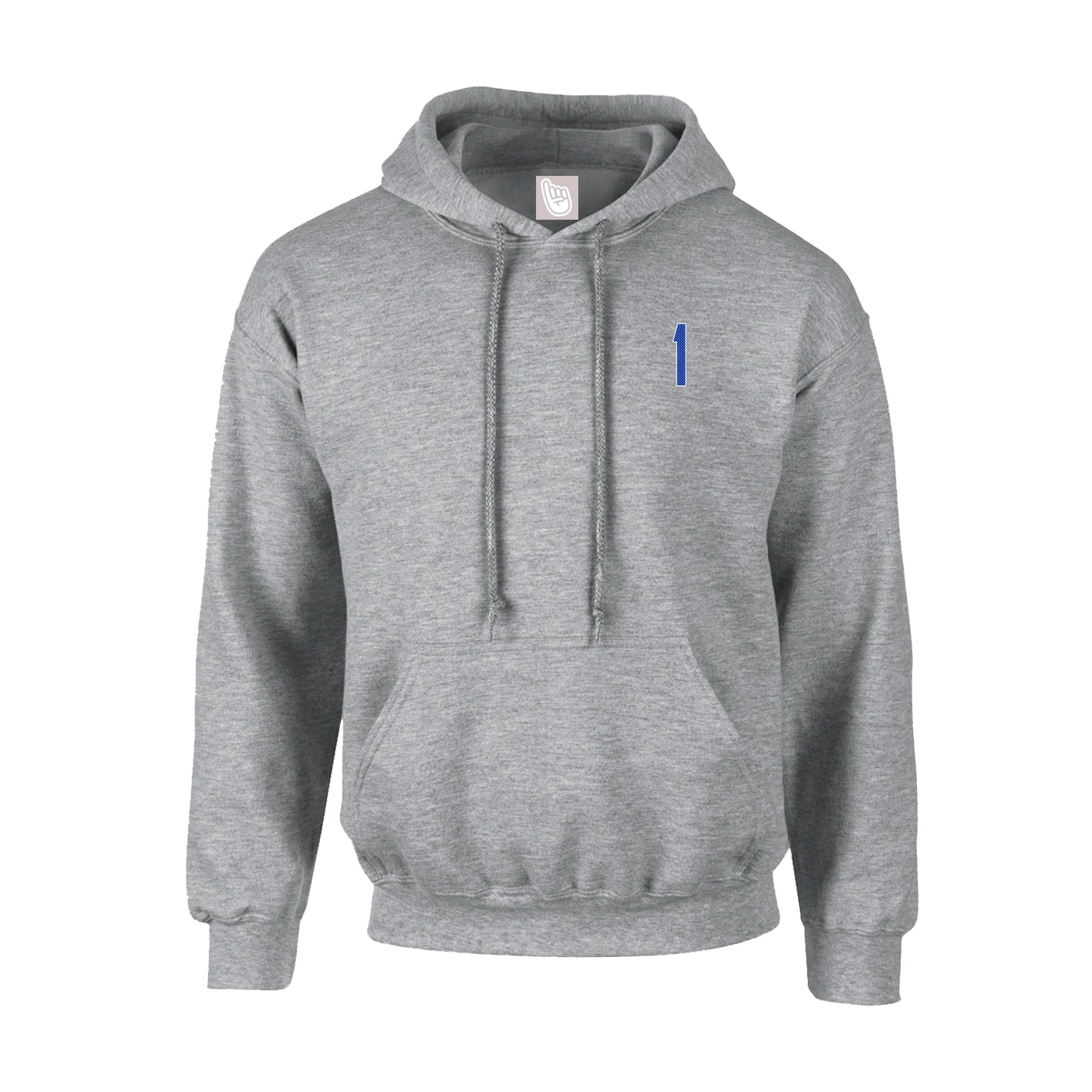 Youth Hoodie — Front Shirsy in Grey