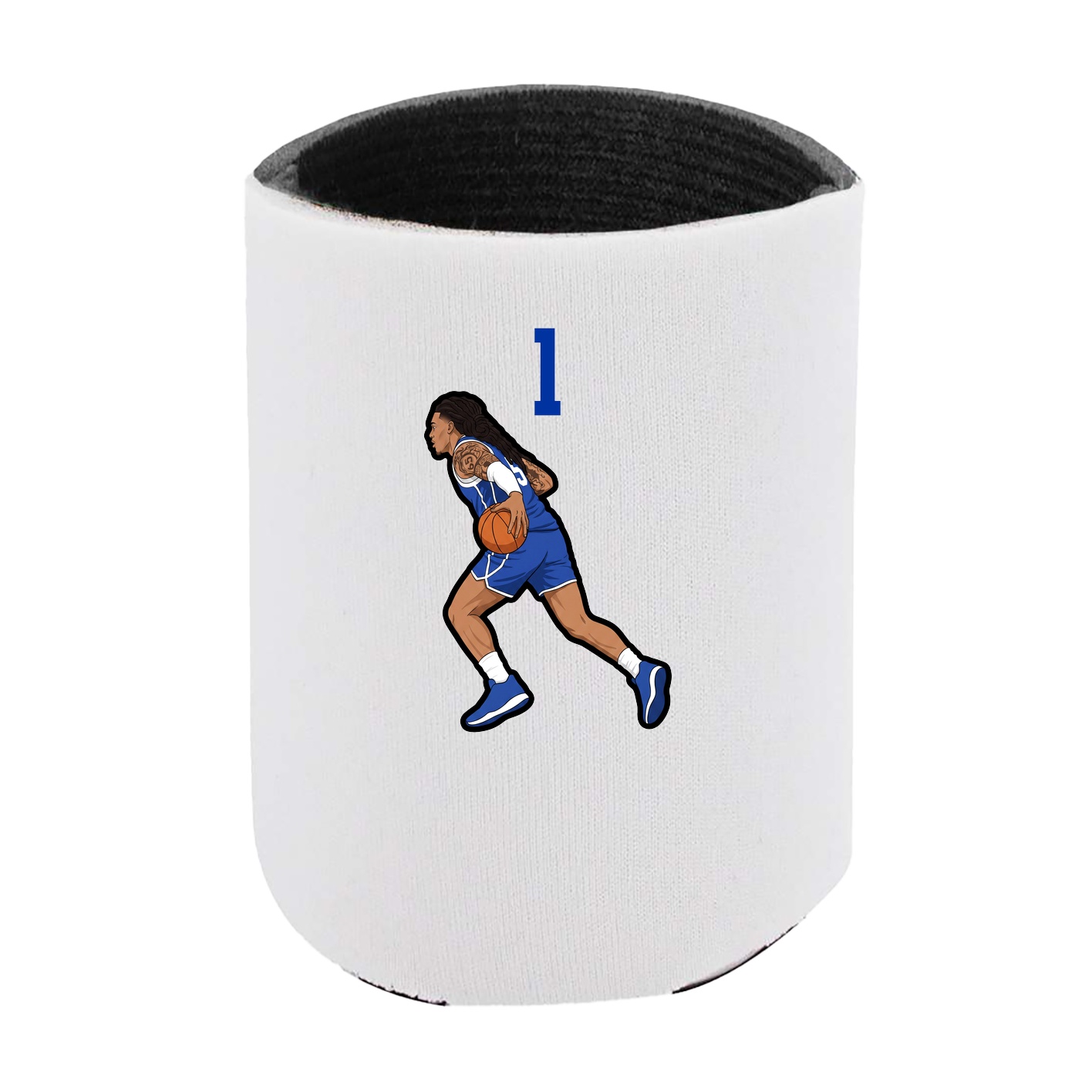 Can Holder — Number Top in White