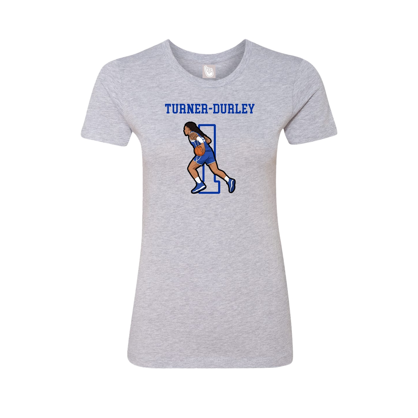 Fitted Women's Tee — Shirsey in Grey