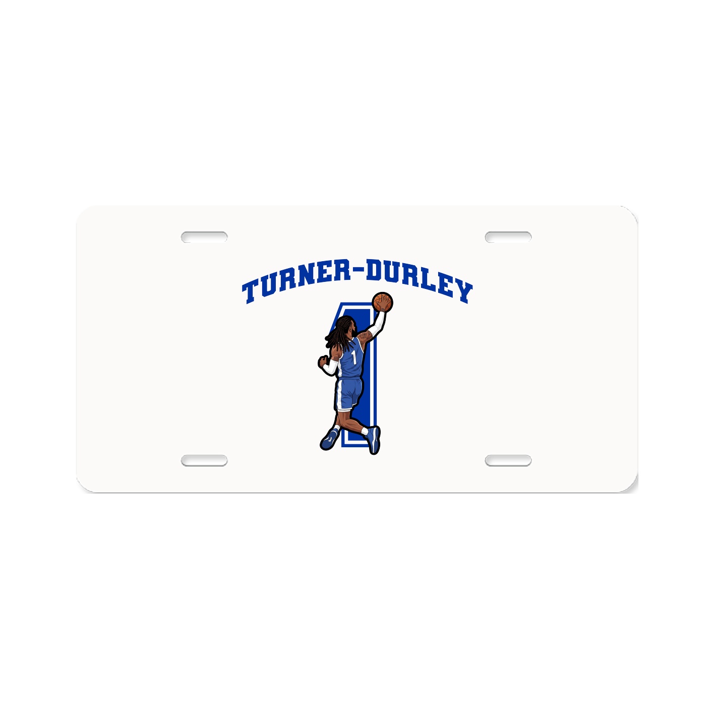 License Plate — Number in Classic