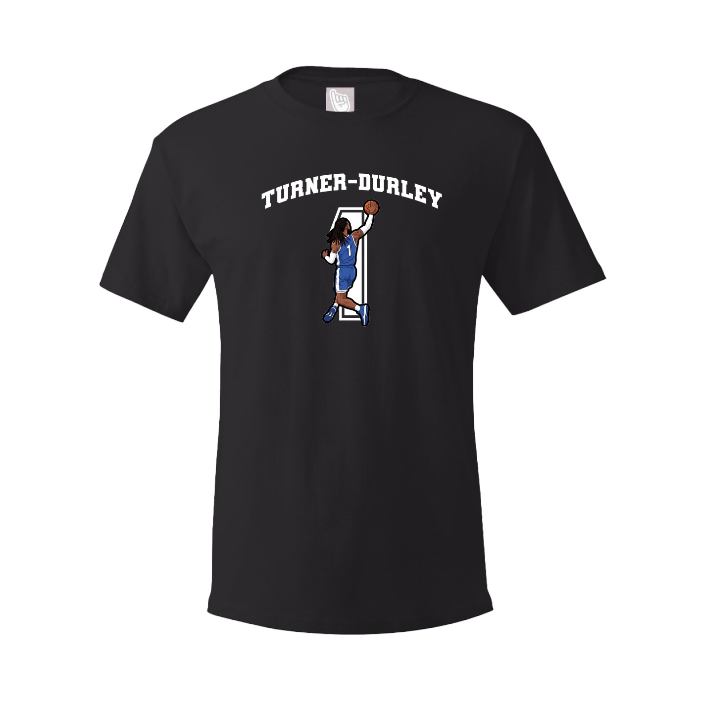 Youth Tee — Number in Black