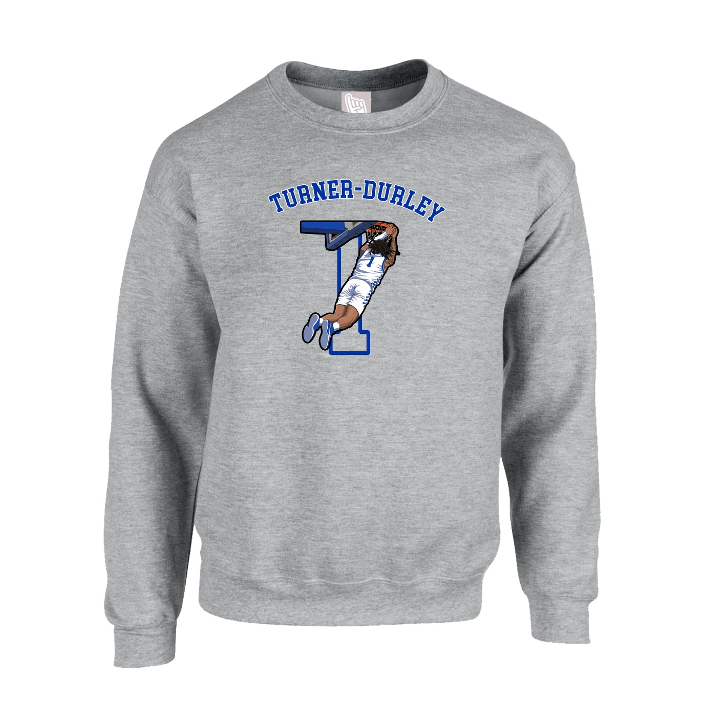 Fleece Crew — Shirsey Arch in Grey
