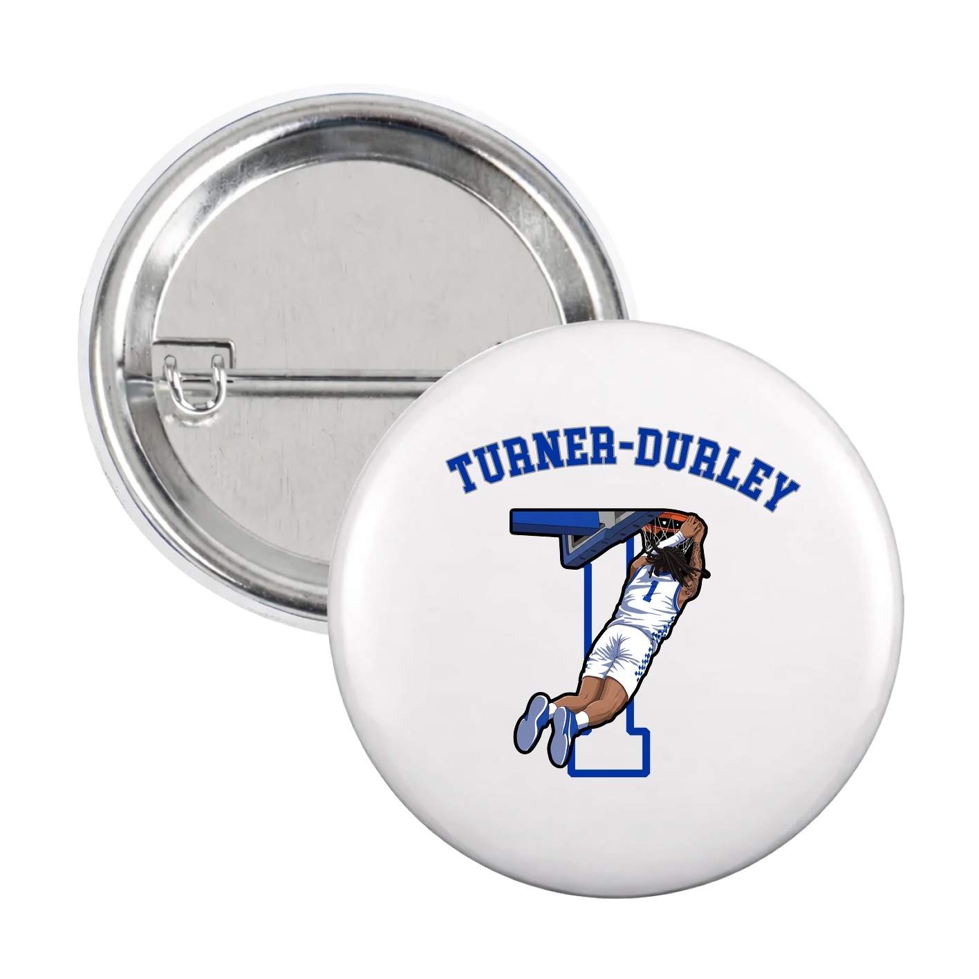Game Day Button — Shirsey Arch in White