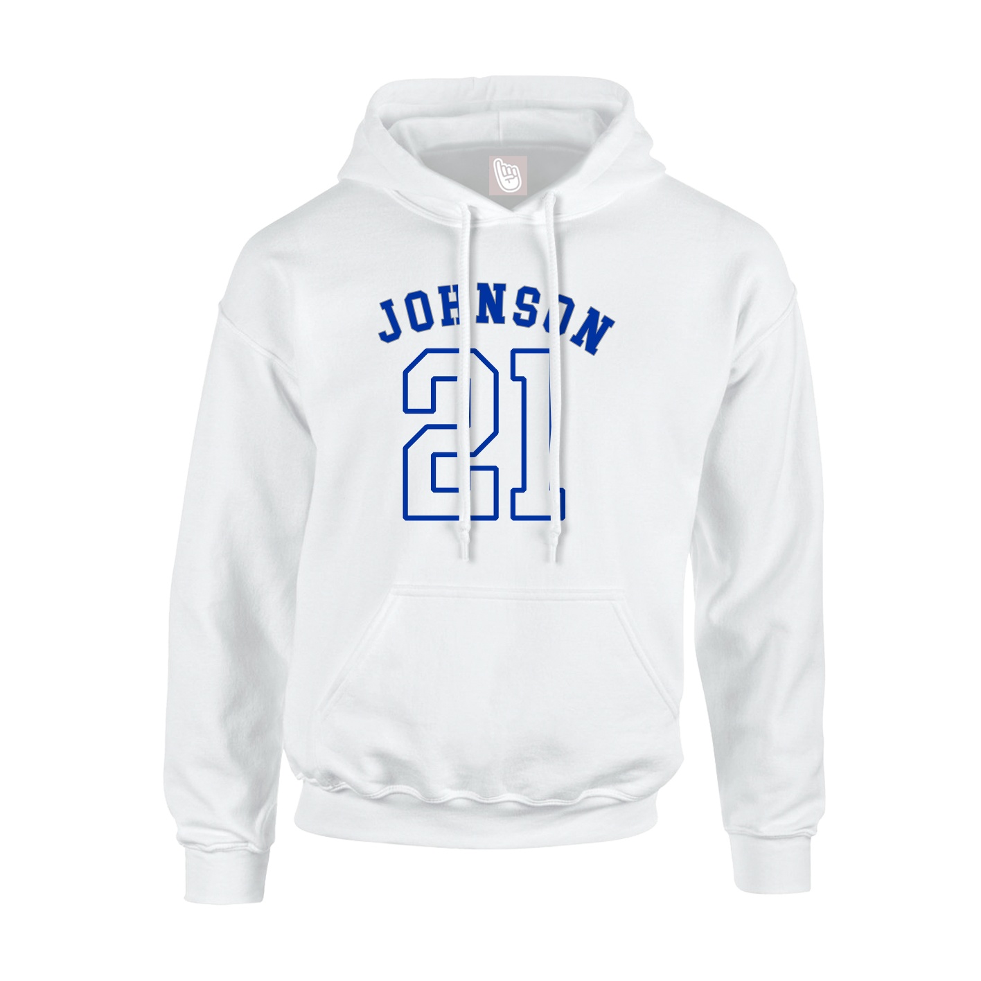 Hoodie — Shirsey Arch in White