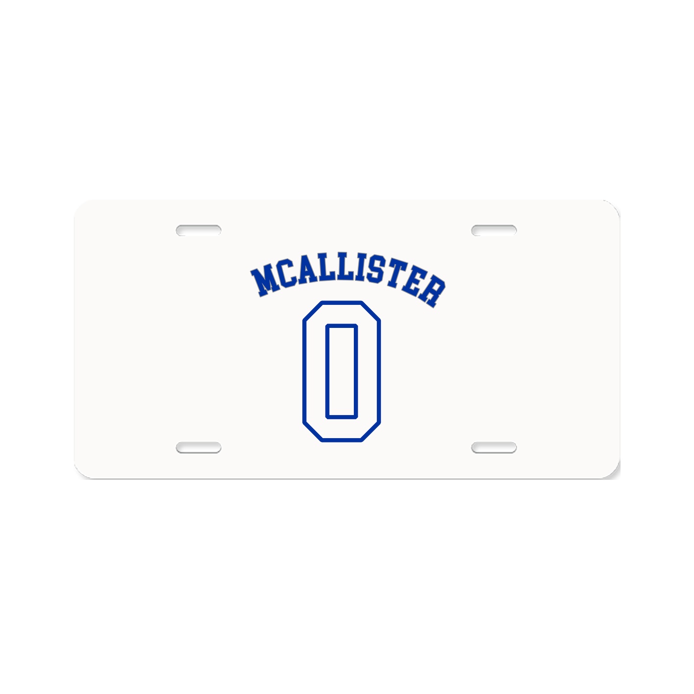 License Plate — Shirsey Arch in Classic