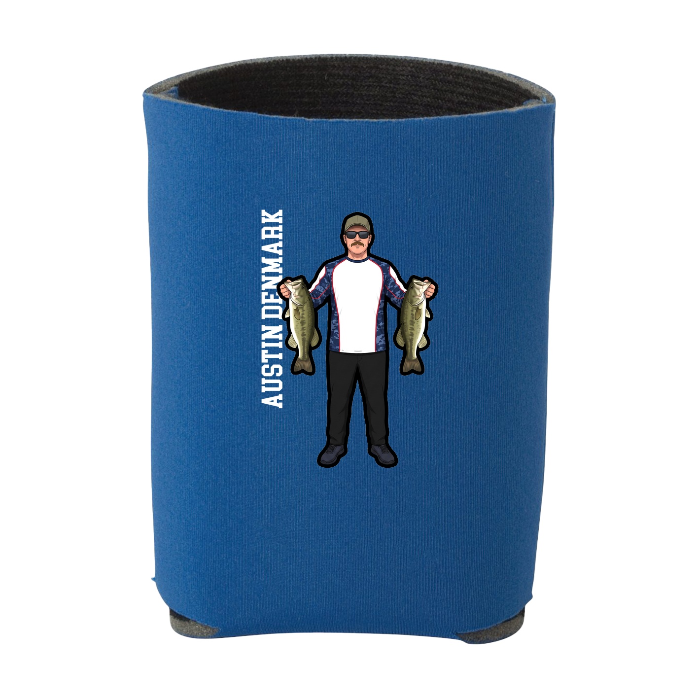 Can Holder — Name Vertical in Royal