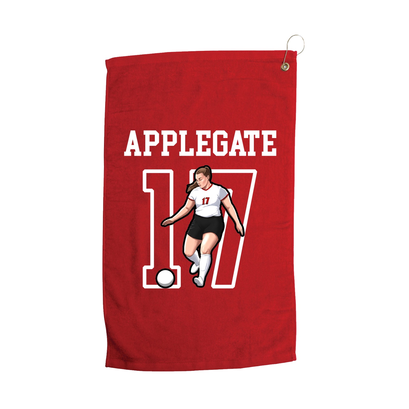 Golf Towel — Shirsey in Red
