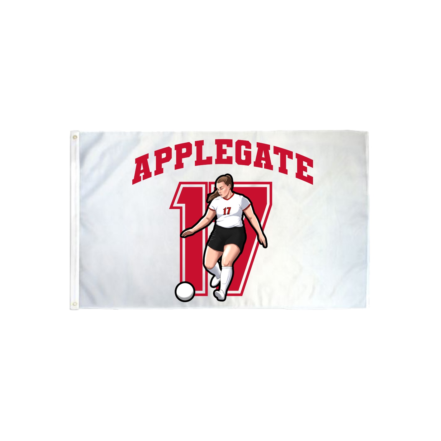 3x5 Flag — Number in Classic