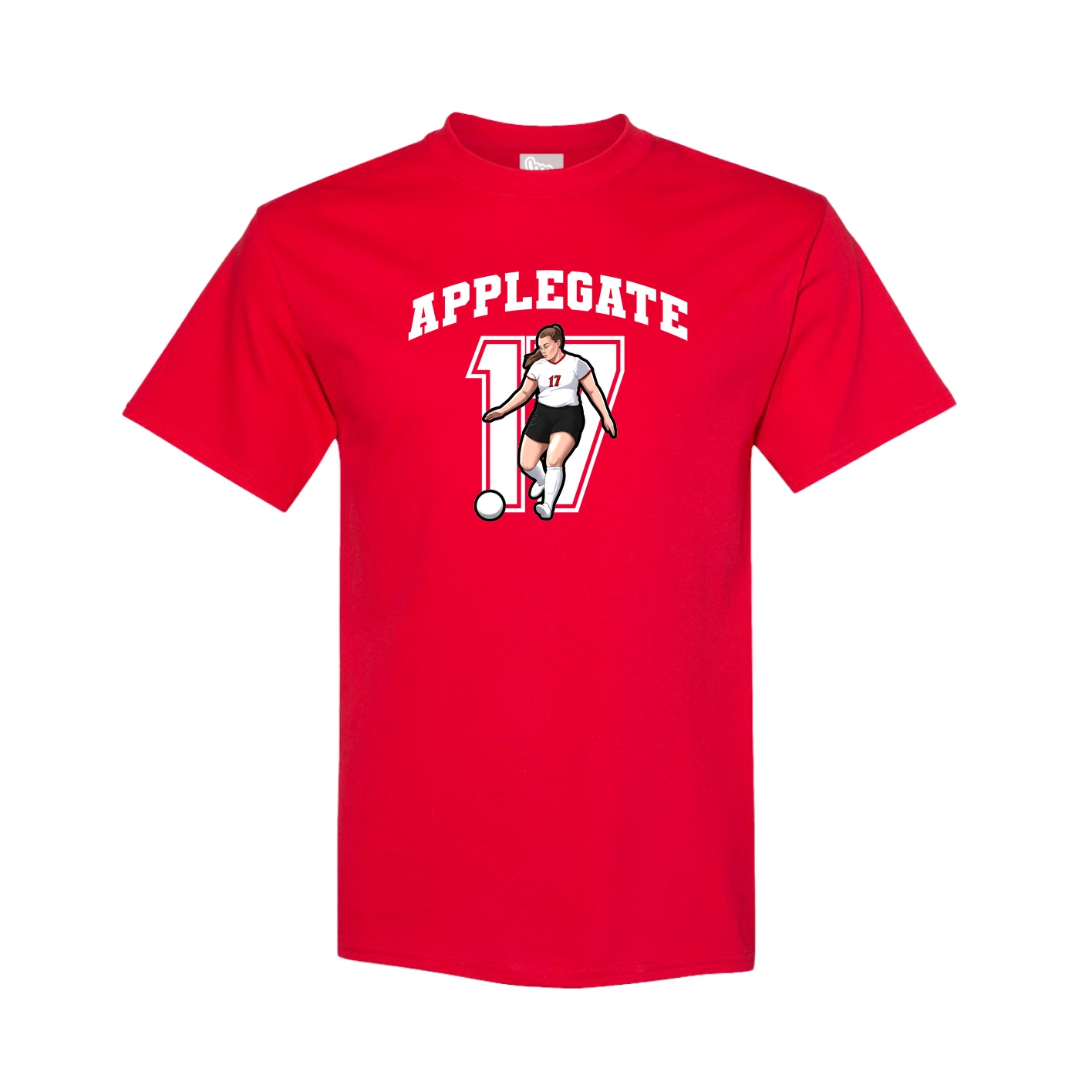 Tee — Number in Red
