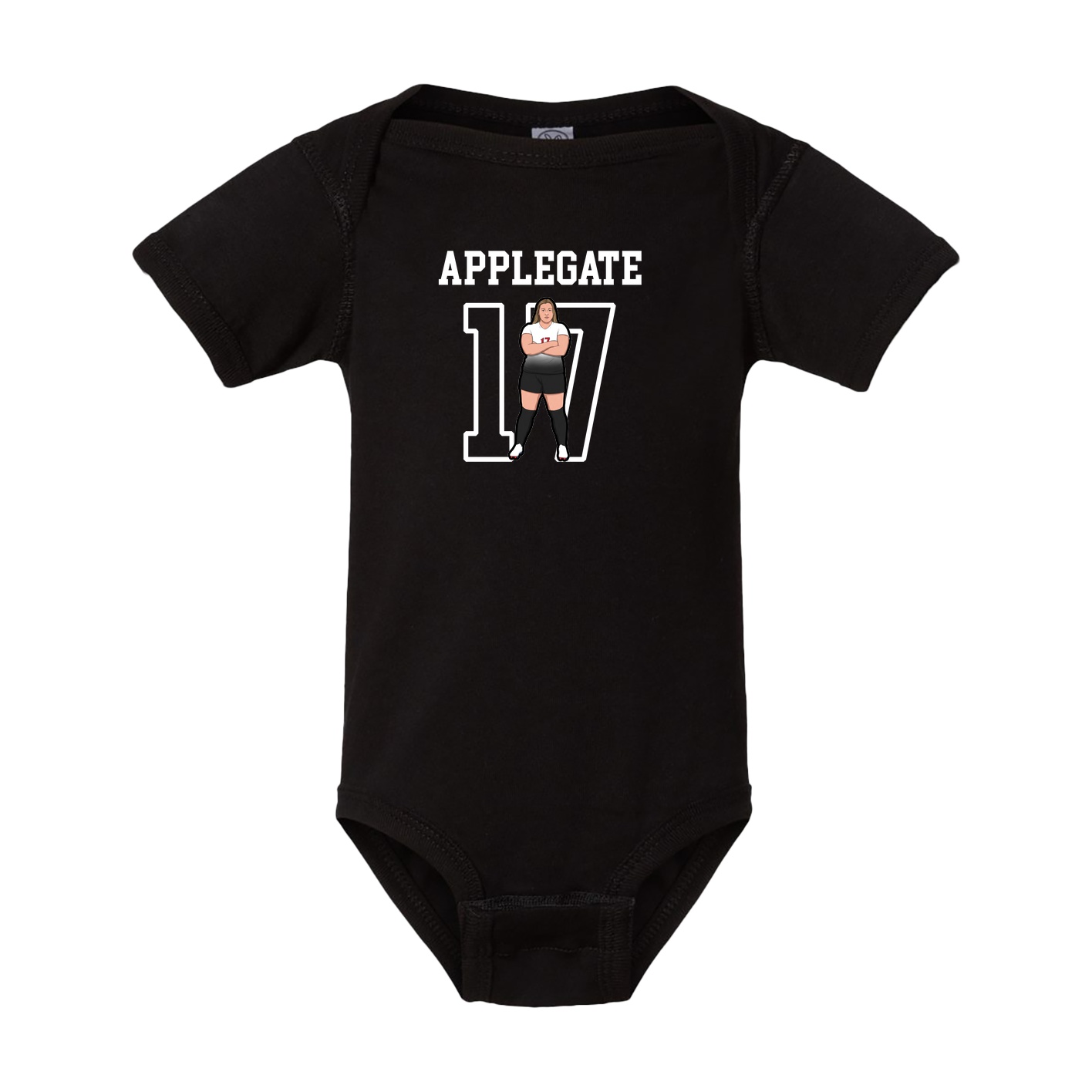 Baby Onesie — Shirsey in Black