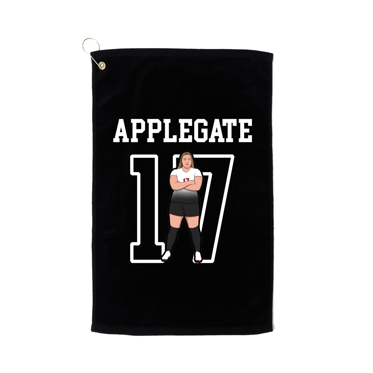 Golf Towel — Shirsey in Black