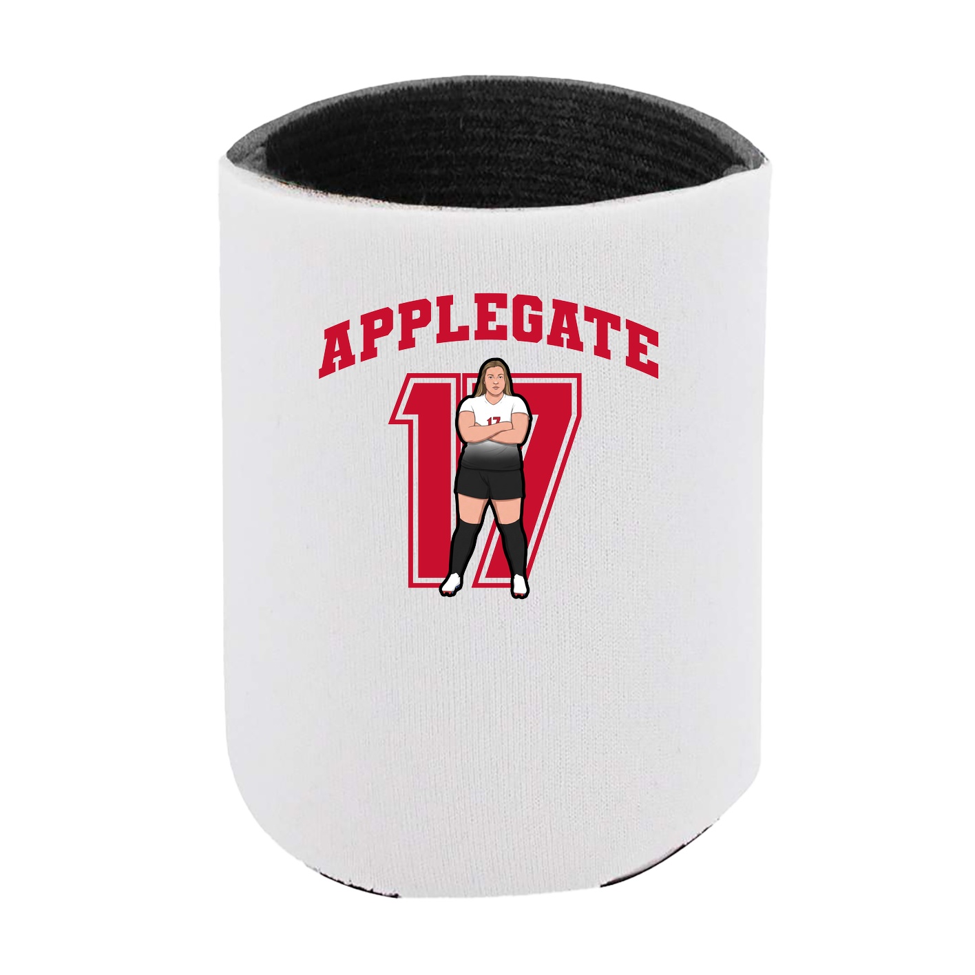Can Holder — Number in White