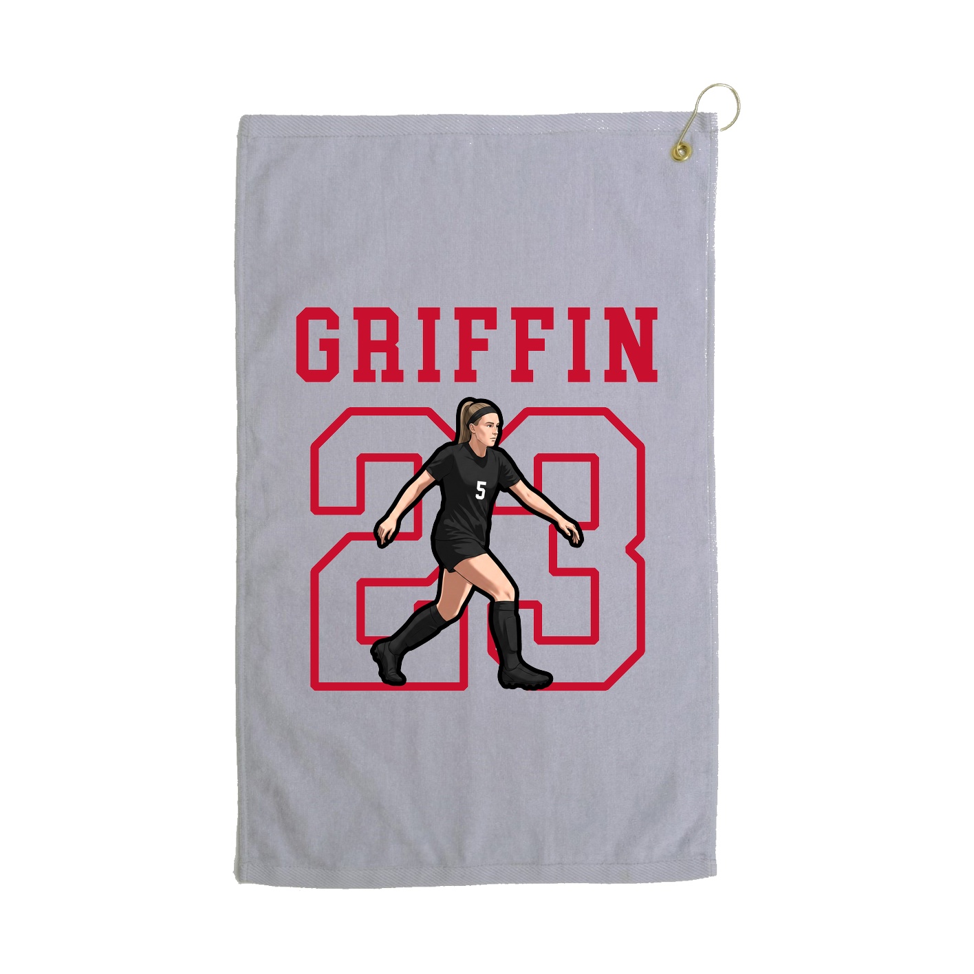 Golf Towel — Shirsey in Grey